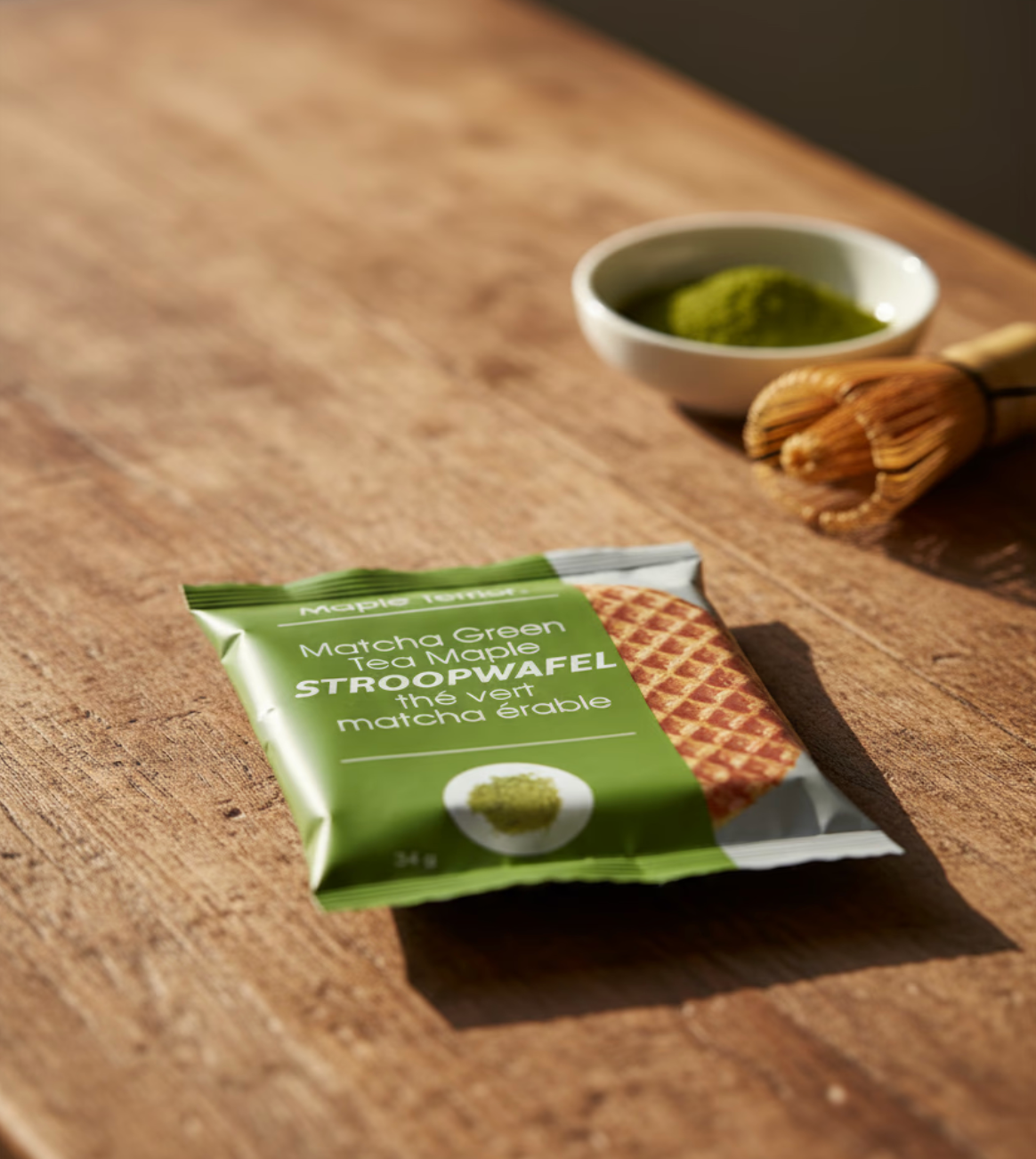 Maple Terroir Matcha Green Tea Maple Stroopwafels