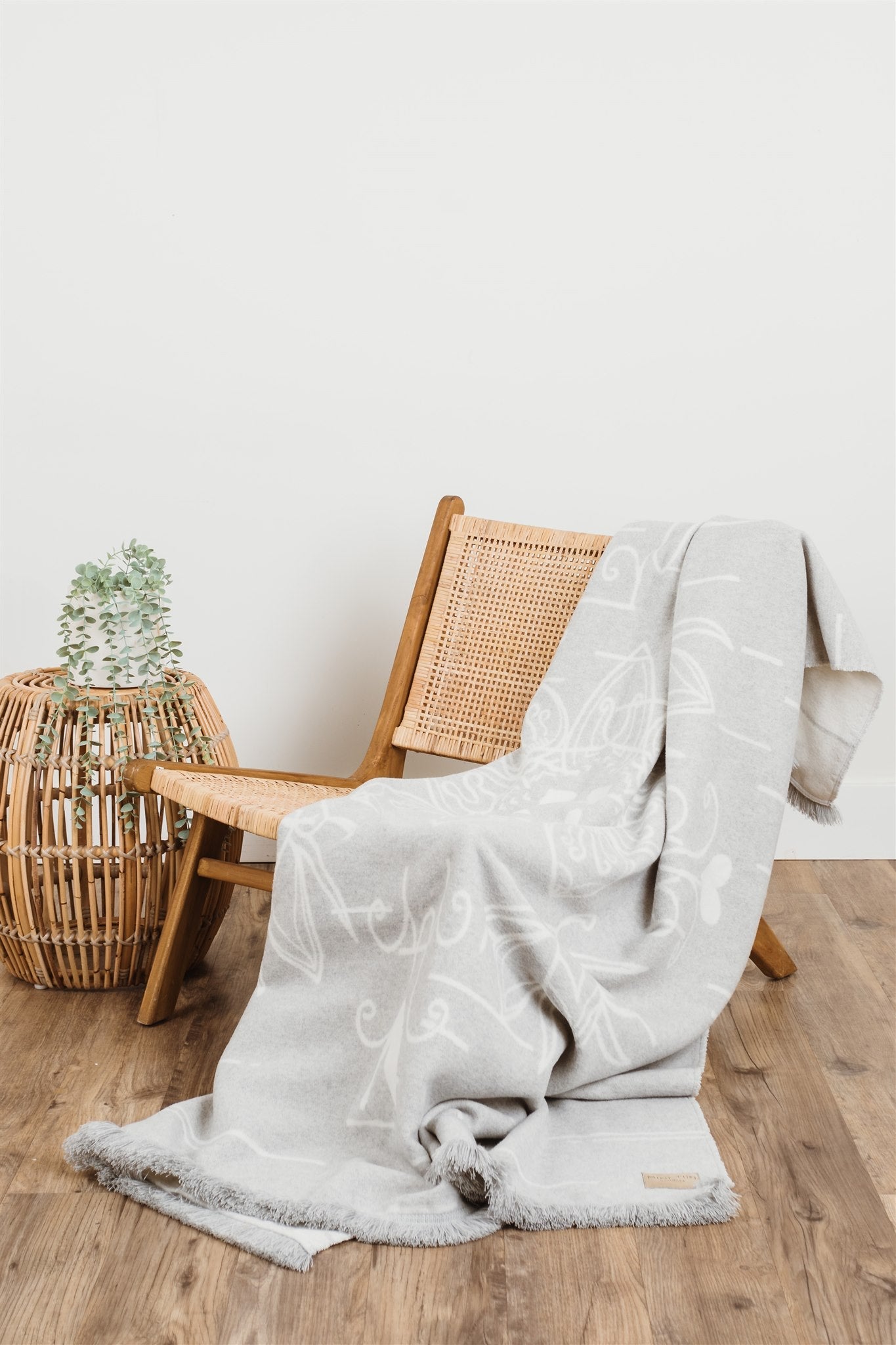 Birch Bark Indigenous Blanket
