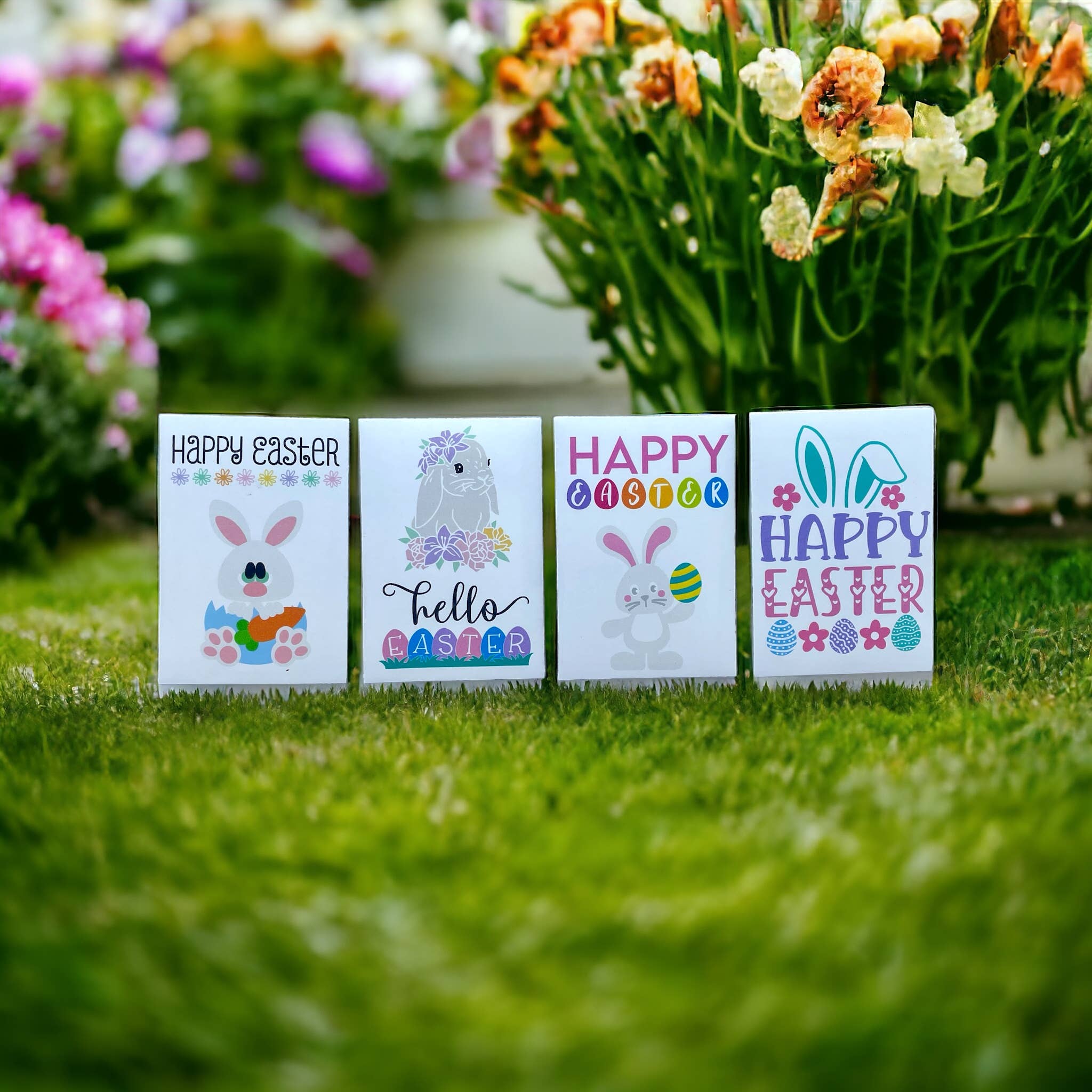 Easter Seed Packages with Poppies