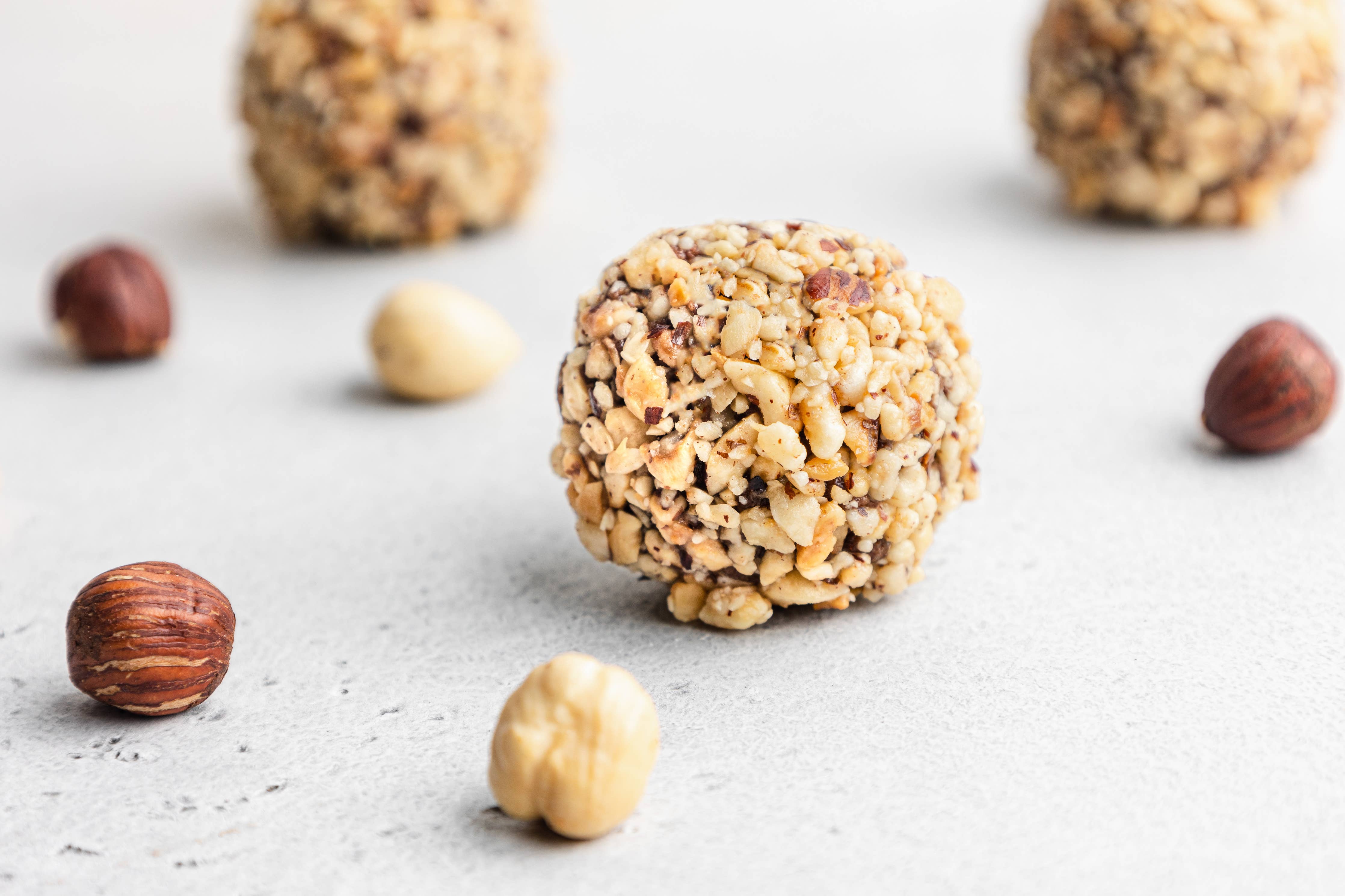 Organic Hazelnut Energy Bites