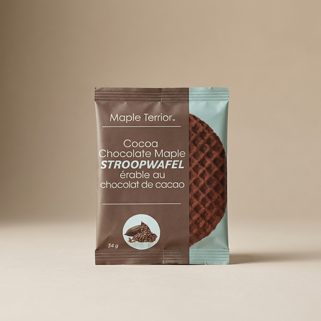 Maple Terroir Cocoa Chocolate Maple Stroopwafels