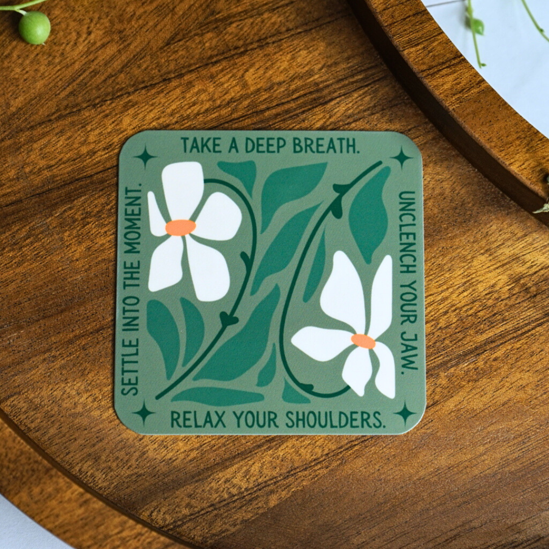 Take a Deep Breath Sticker