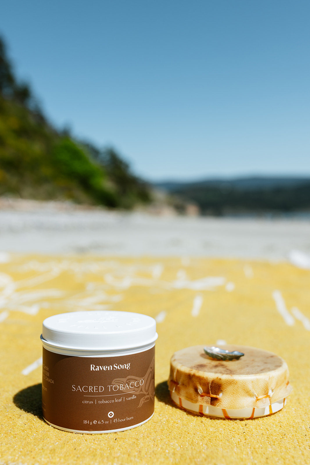 Sacred Tobacco Candle | Citrus + Tobacco Leaf + Vanilla
