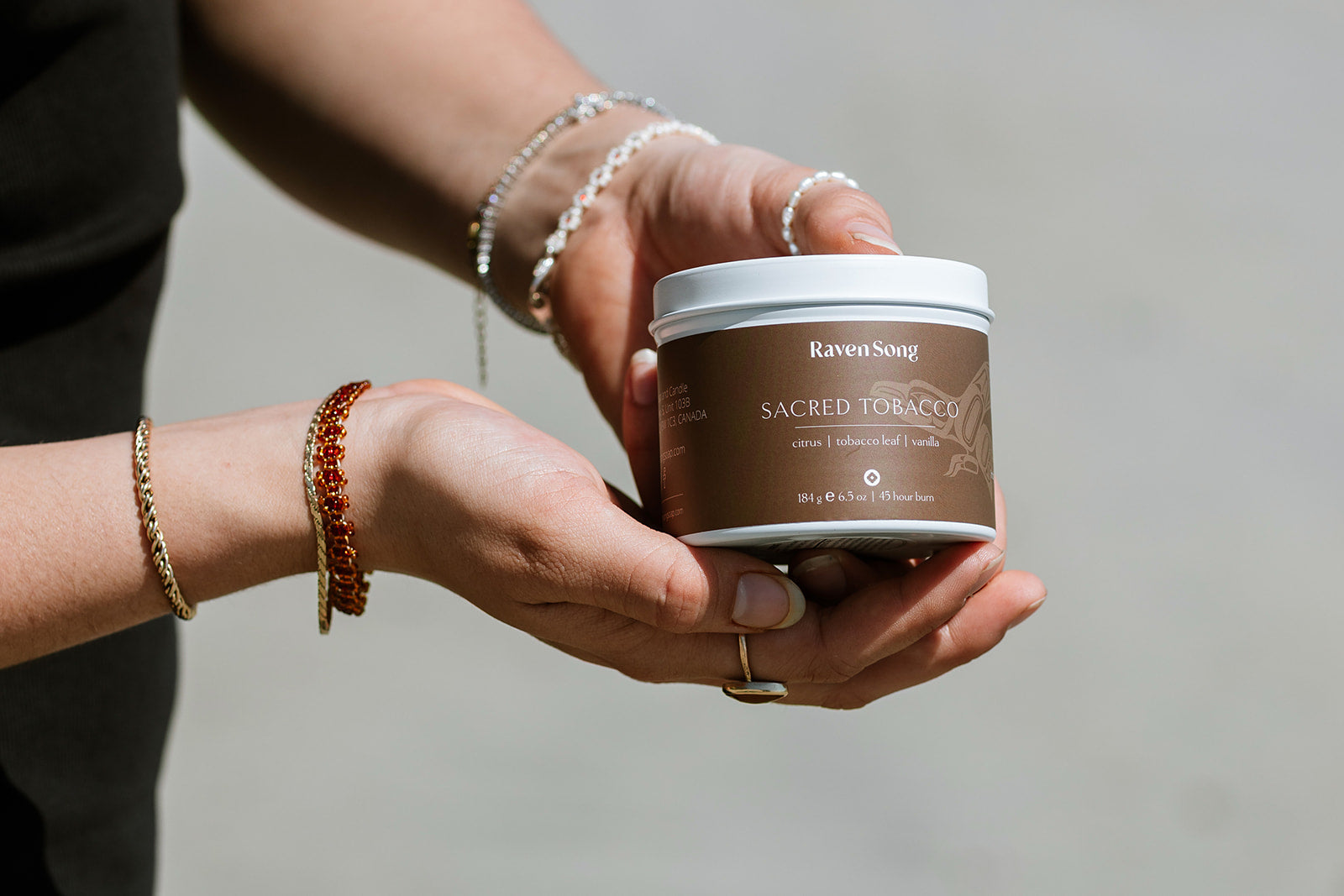 Sacred Tobacco Candle | Citrus + Tobacco Leaf + Vanilla