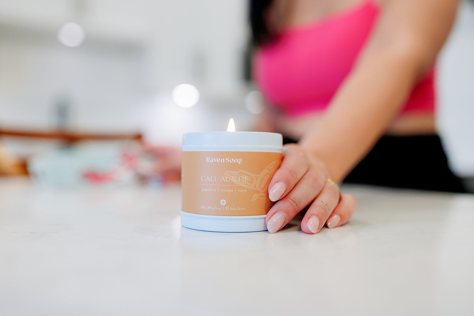 Call Auntie Candle | Grapefruit + Mango + Musk
