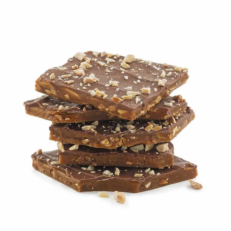 Almond Butter Crunch Toffee
