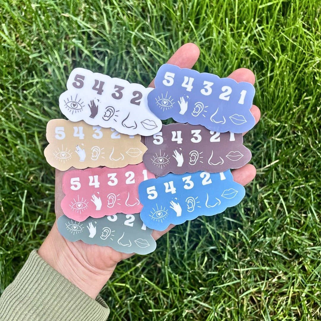54321 Grounding Sticker