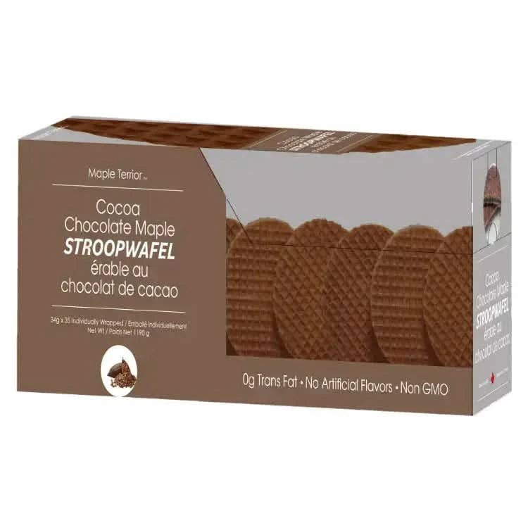 Maple Terroir Cocoa Chocolate Maple Stroopwafels