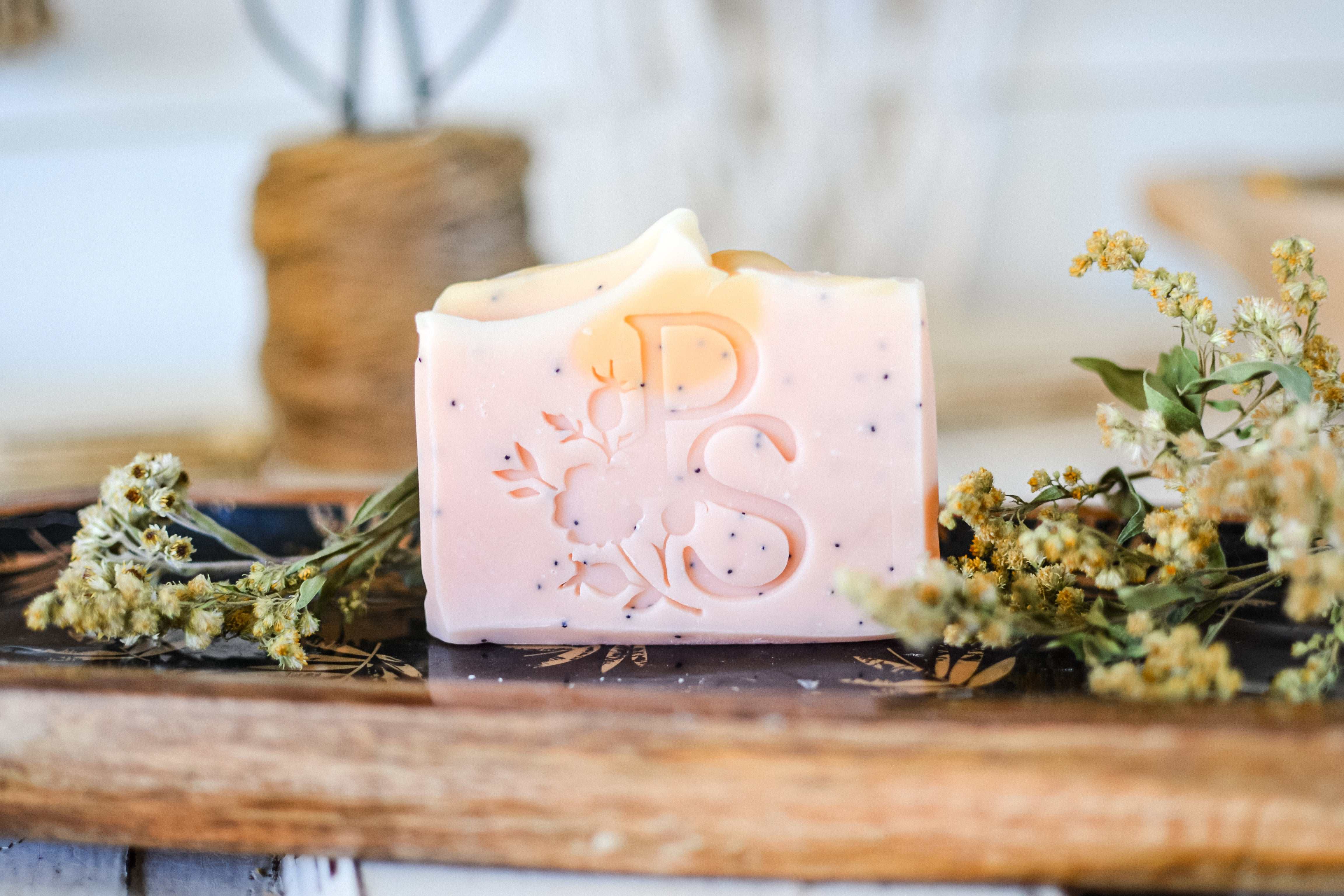 Goldenrod & Tallow Soap with Lemongrass, Lemon and Lavender
