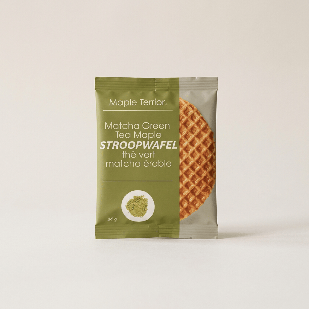 Maple Terroir Matcha Green Tea Maple Stroopwafels