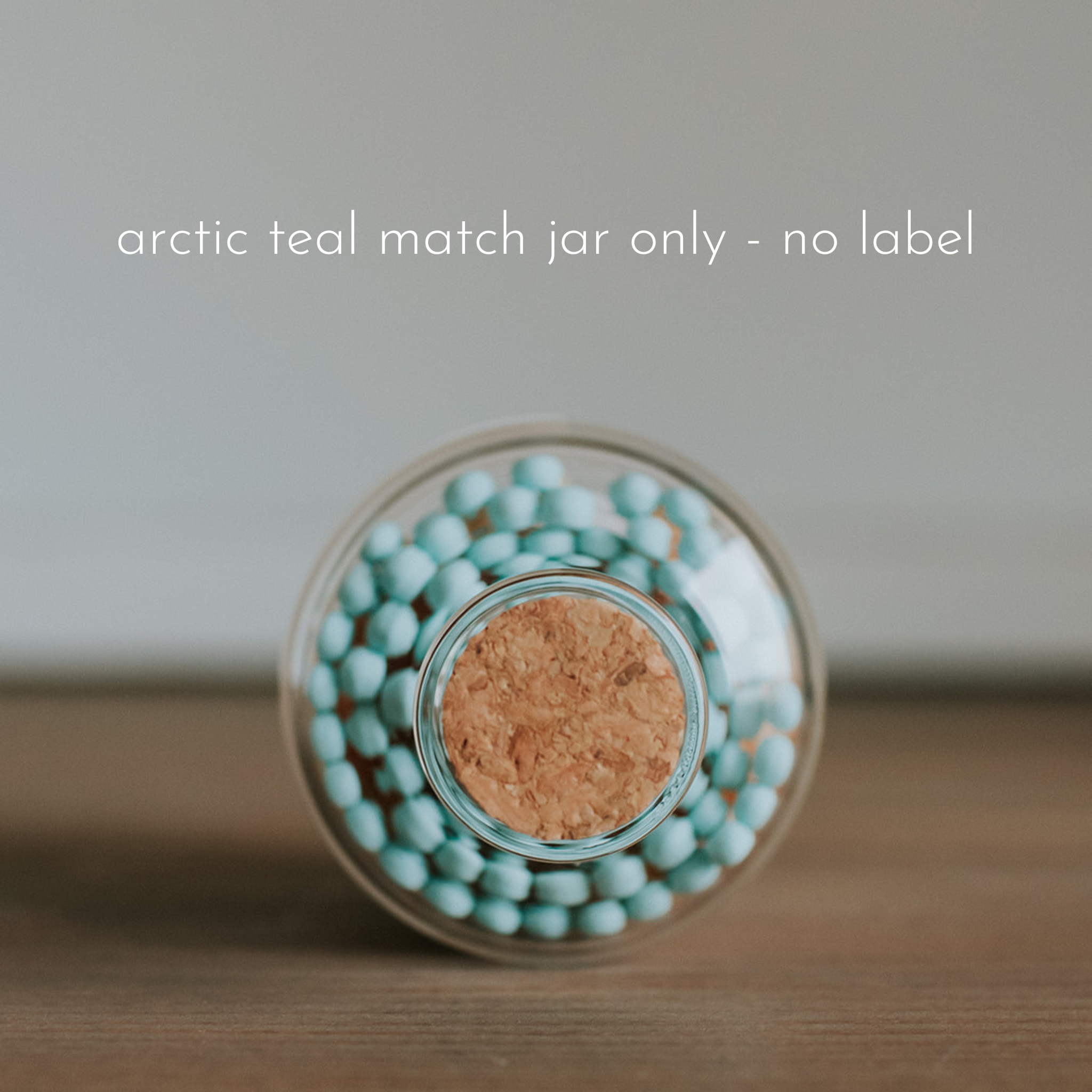 Apothecary Matches: Color Tip Jar Matchsticks: Unlabelled