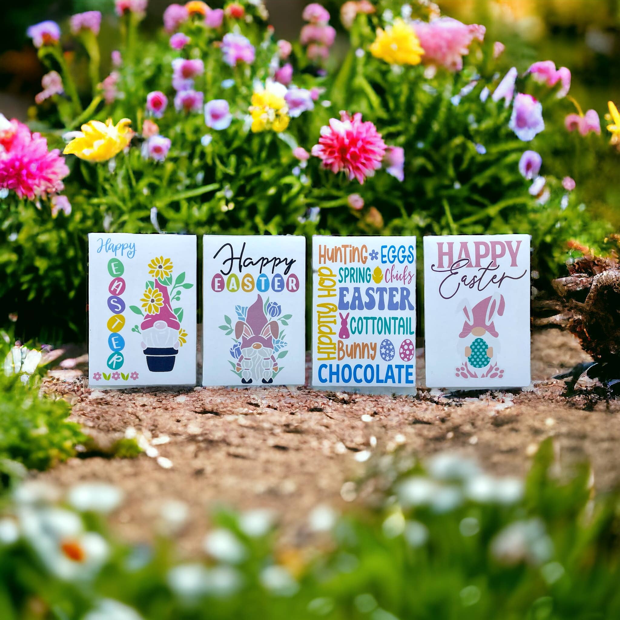 Easter Seed Packages with Poppies
