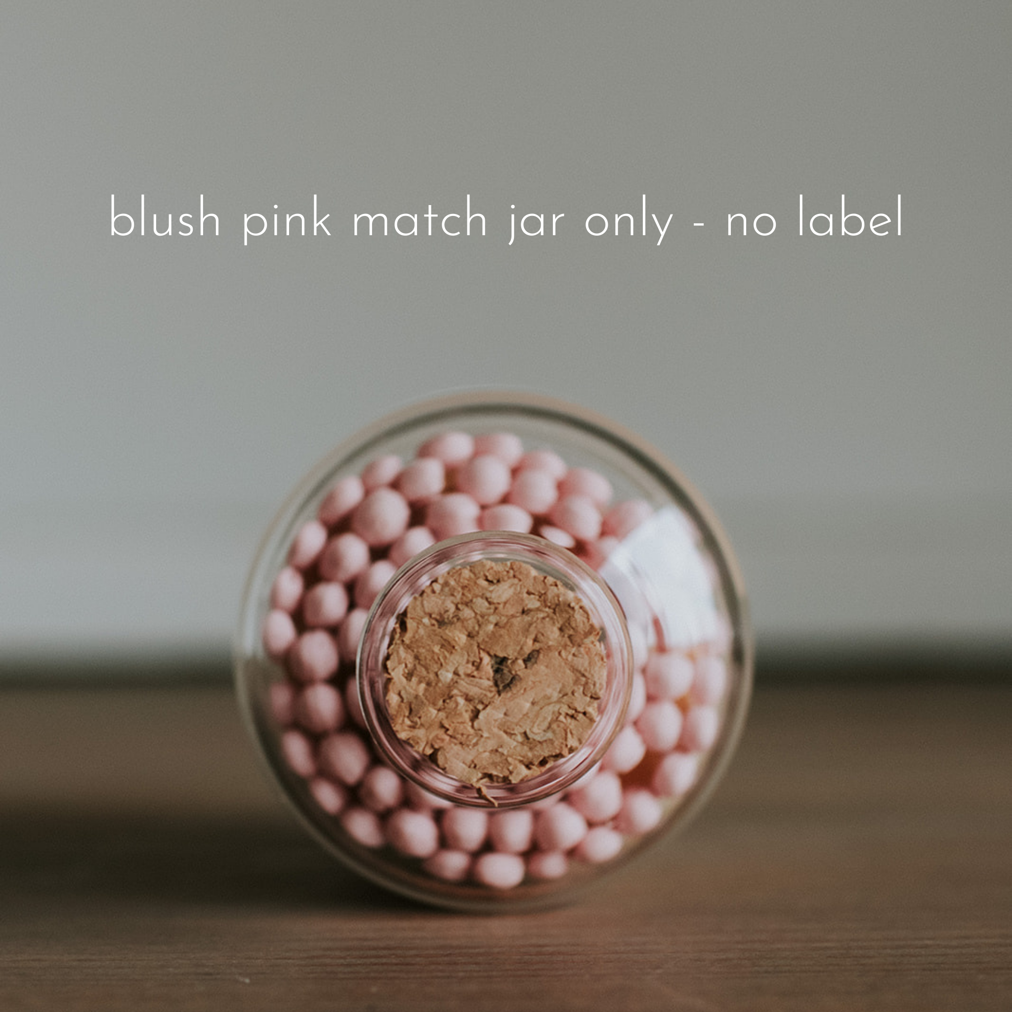 Apothecary Matches: Color Tip Jar Matchsticks: Unlabelled