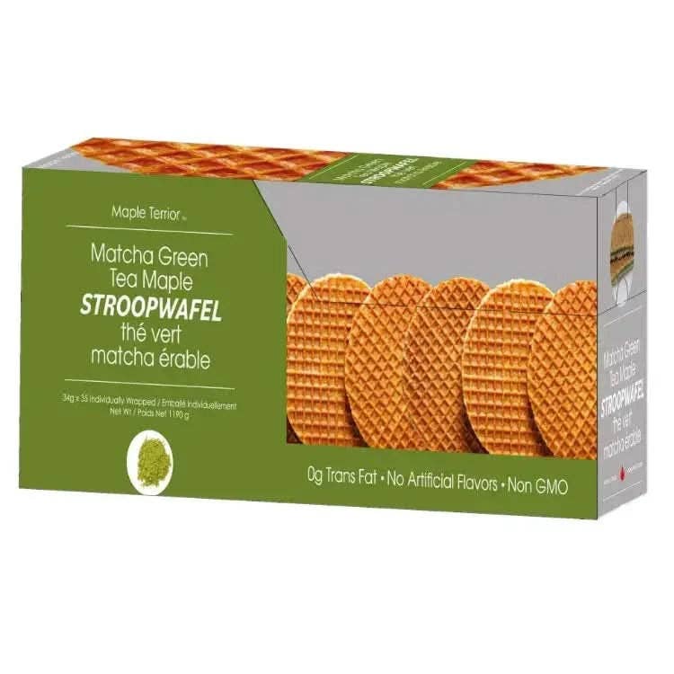 Maple Terroir Matcha Green Tea Maple Stroopwafels