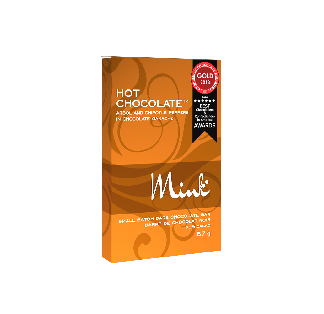 "Hot" Chocolate Dark Chocolate Bar
