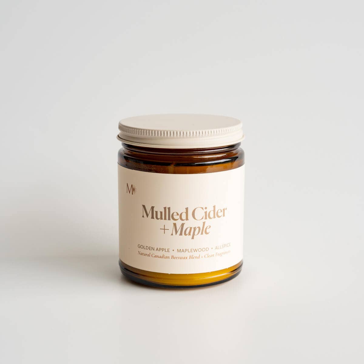 Mulled Cider + Maple | Canadian Beeswax Candle