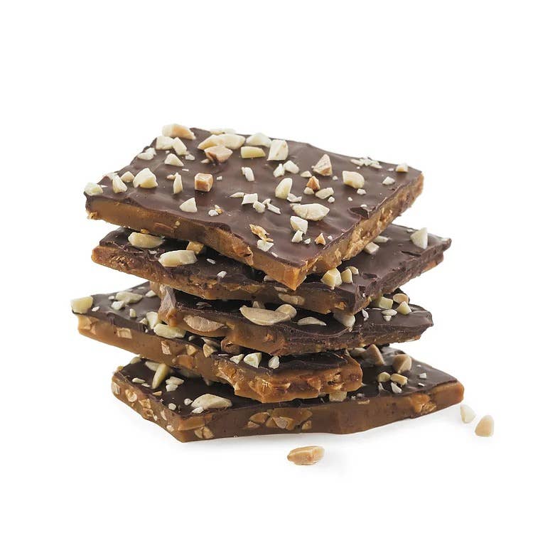 Almond Butter Crunch Toffee