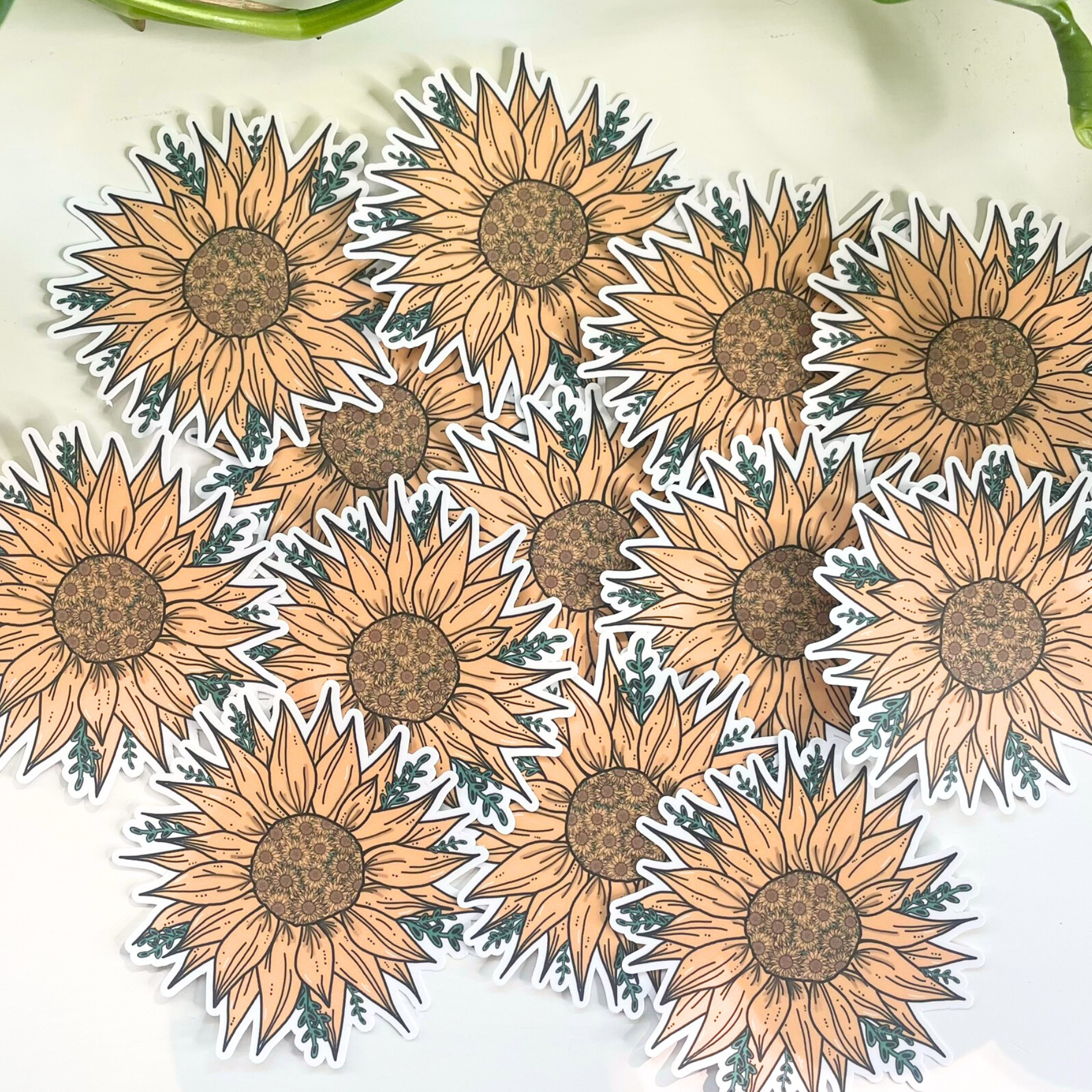 Sunflower Sticker