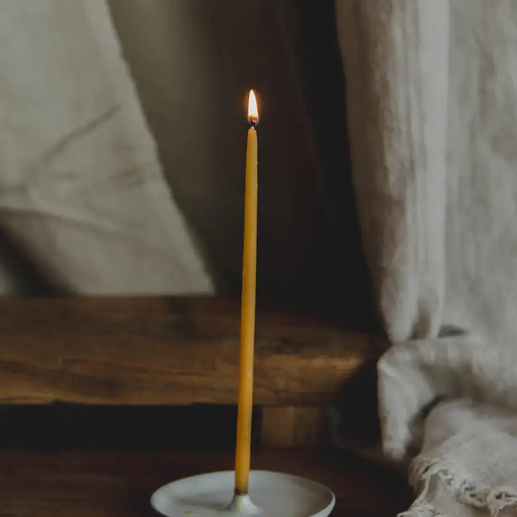 Monastery Beeswax Candle Taper - Singles