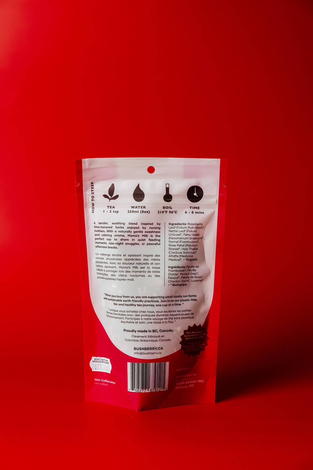 Organic Mama's Milk Tea | Nursing & Lactation Herbal