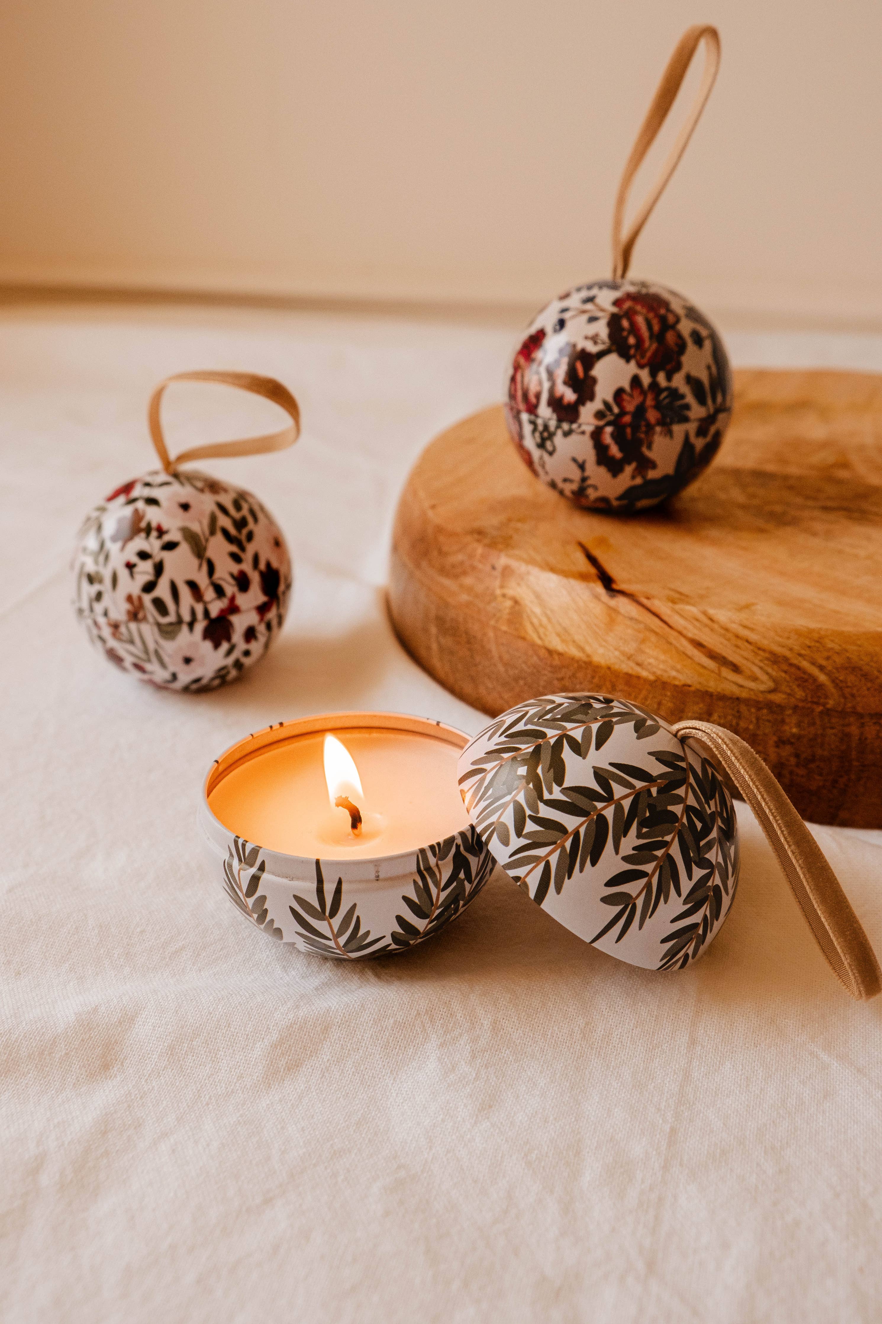Enchanted Forest - Christmas Ornament Candle