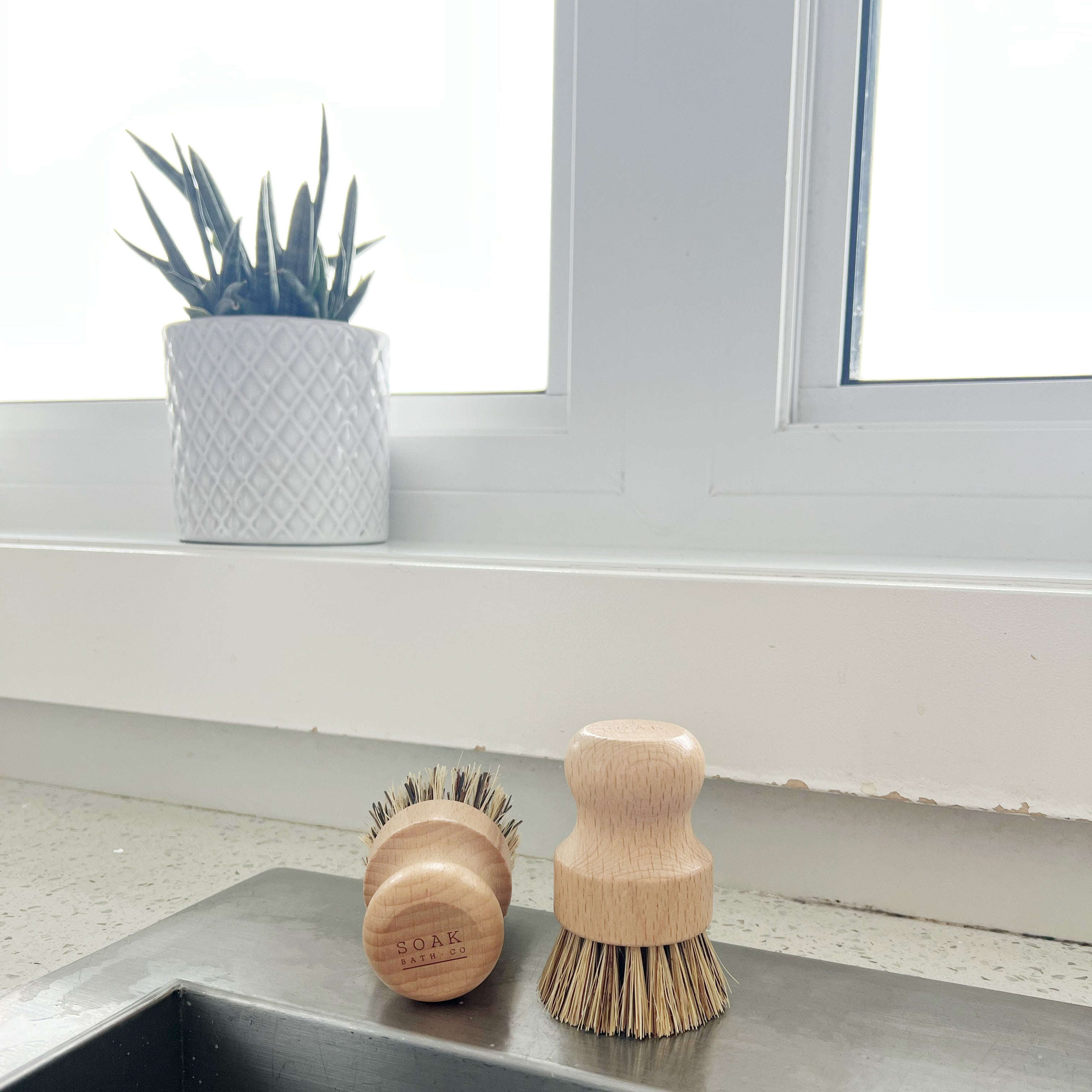 WAREHOUSE SALE: Dish Brush | Bamboo Pot Scrubber | Sisal Dish Brush