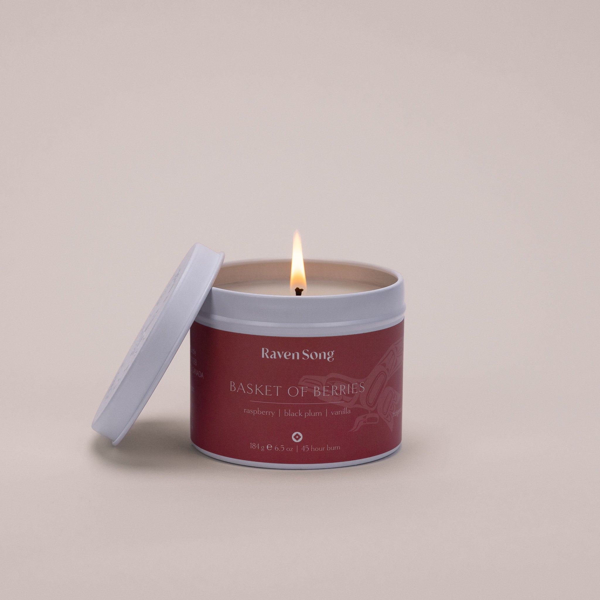 Basket Of Berries Candle | Wild Strawberry +  Green Apple + Violet Flower