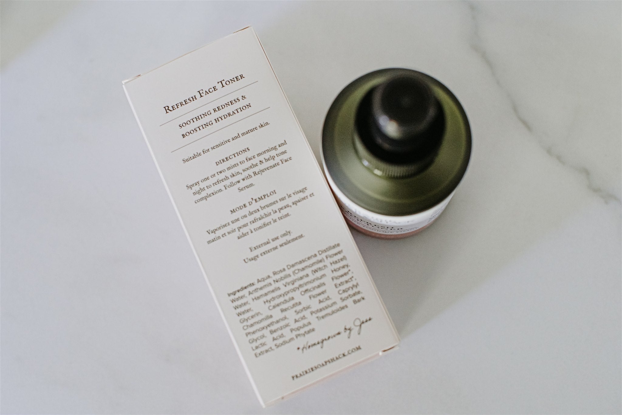 Refresh Face Toner – Soothing Chamomile, Rose & Honey Mist