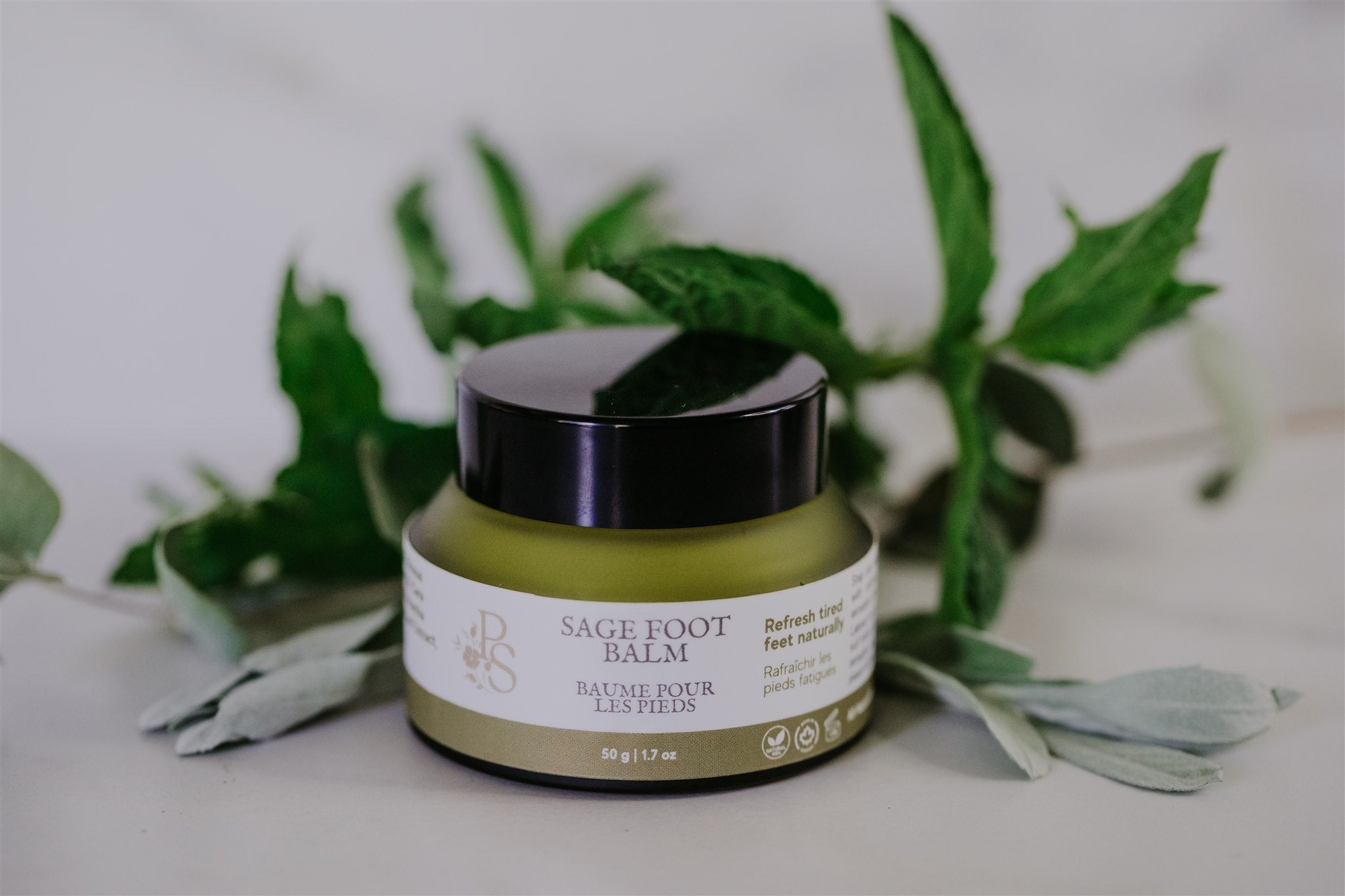 Sage Foot Balm with Tallow & Wildcrafted Sage
