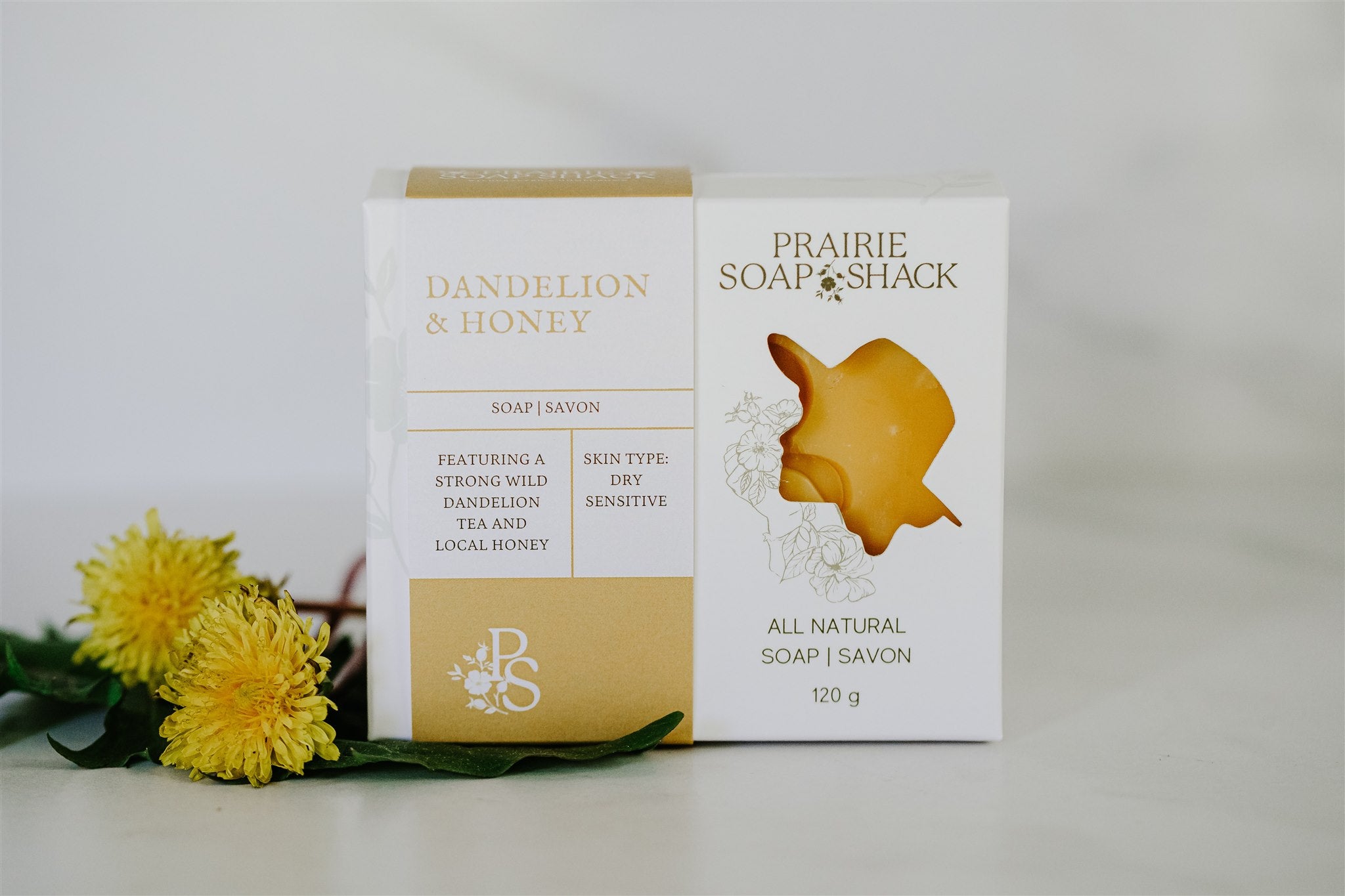 Dandelion & Honey Soap *Unscented for Very Sensitive Skin*