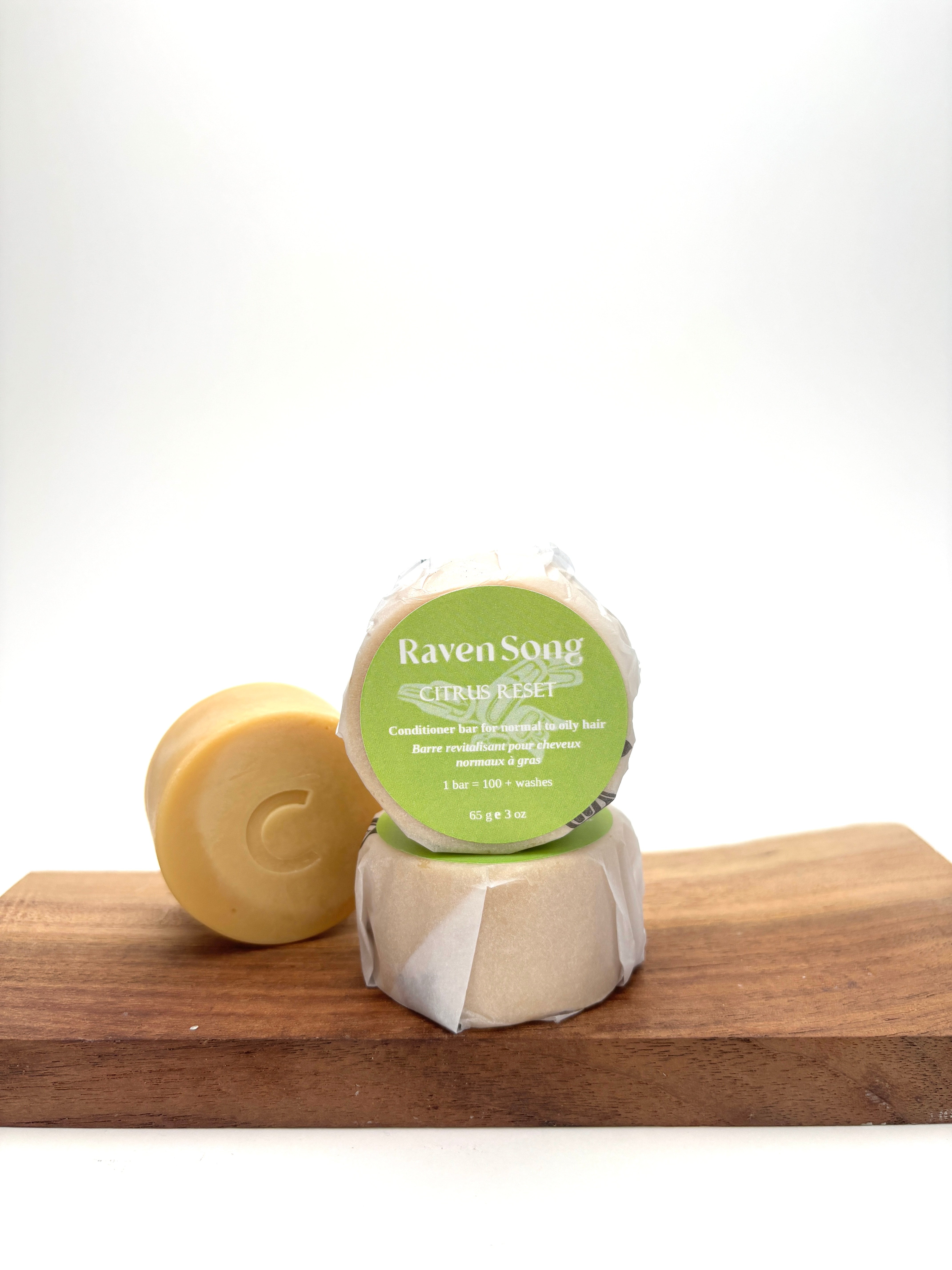 Citrus Reset Conditioner Bar | 65g Normal to Oily Hair