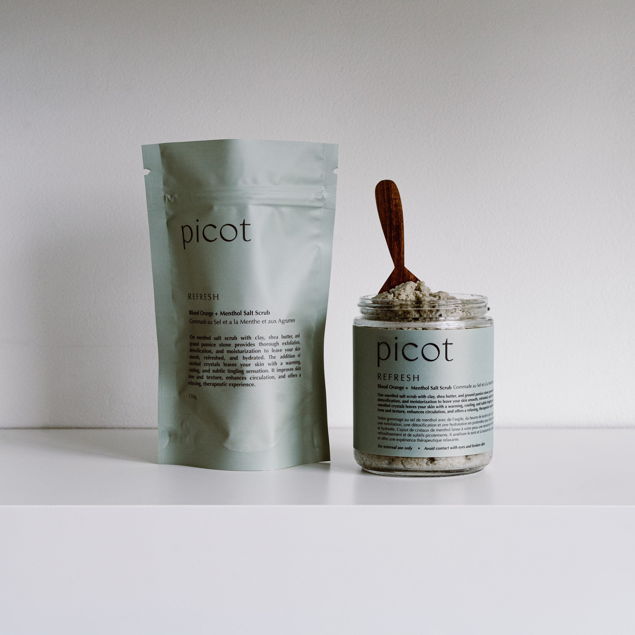Refresh Salt Scrub with Menthol