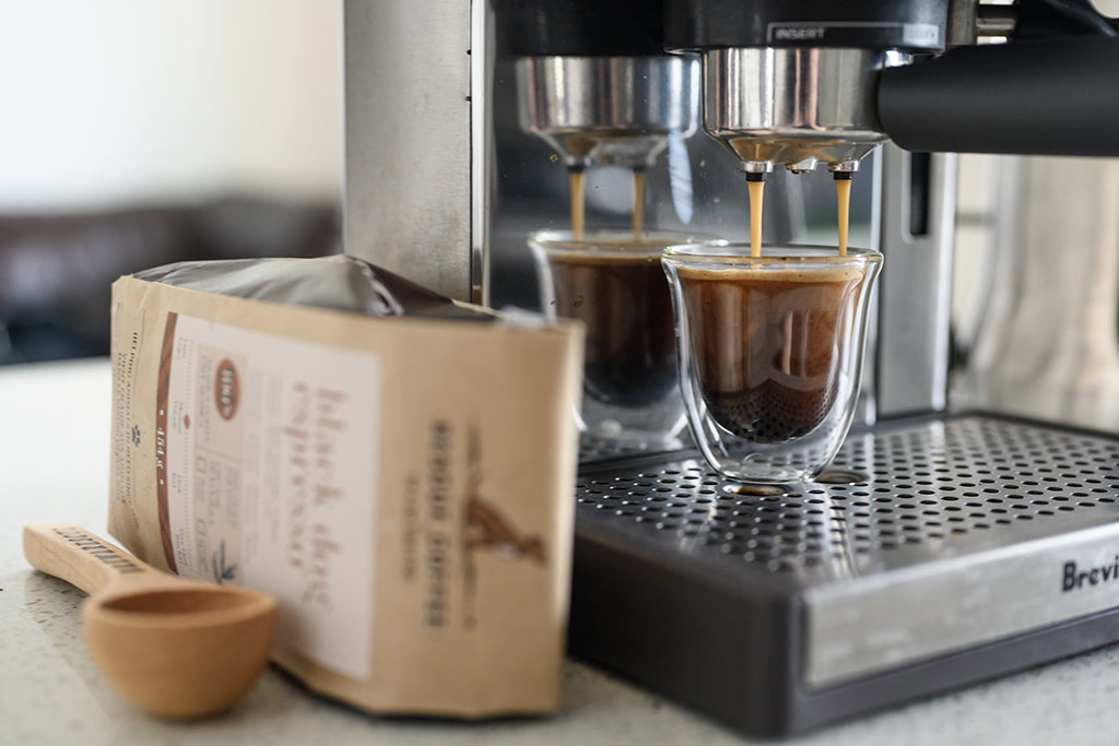 Black Dog Espresso | Medium Roast | 1lb Bag | Organic Coffee