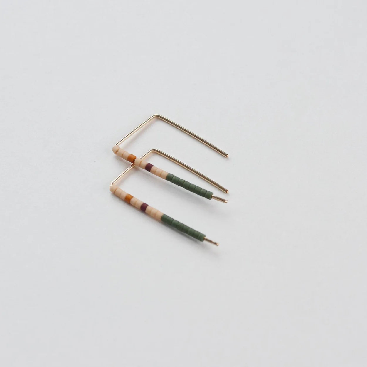 Bar Stud Earrings
