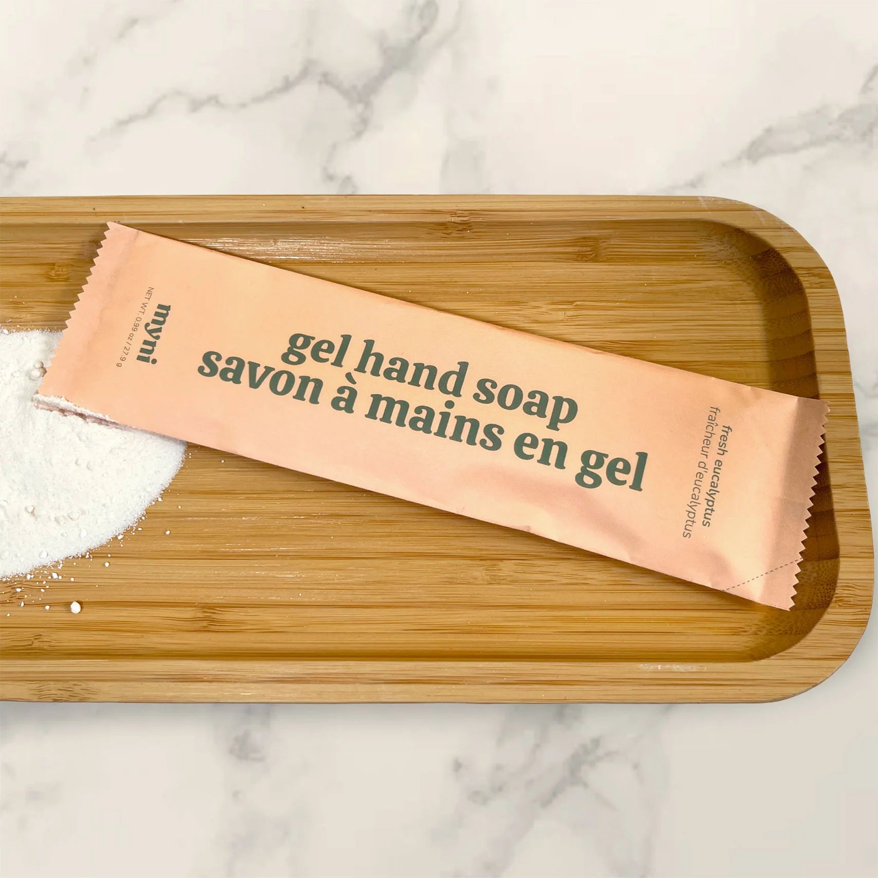 Powder to Gel Hand Soap