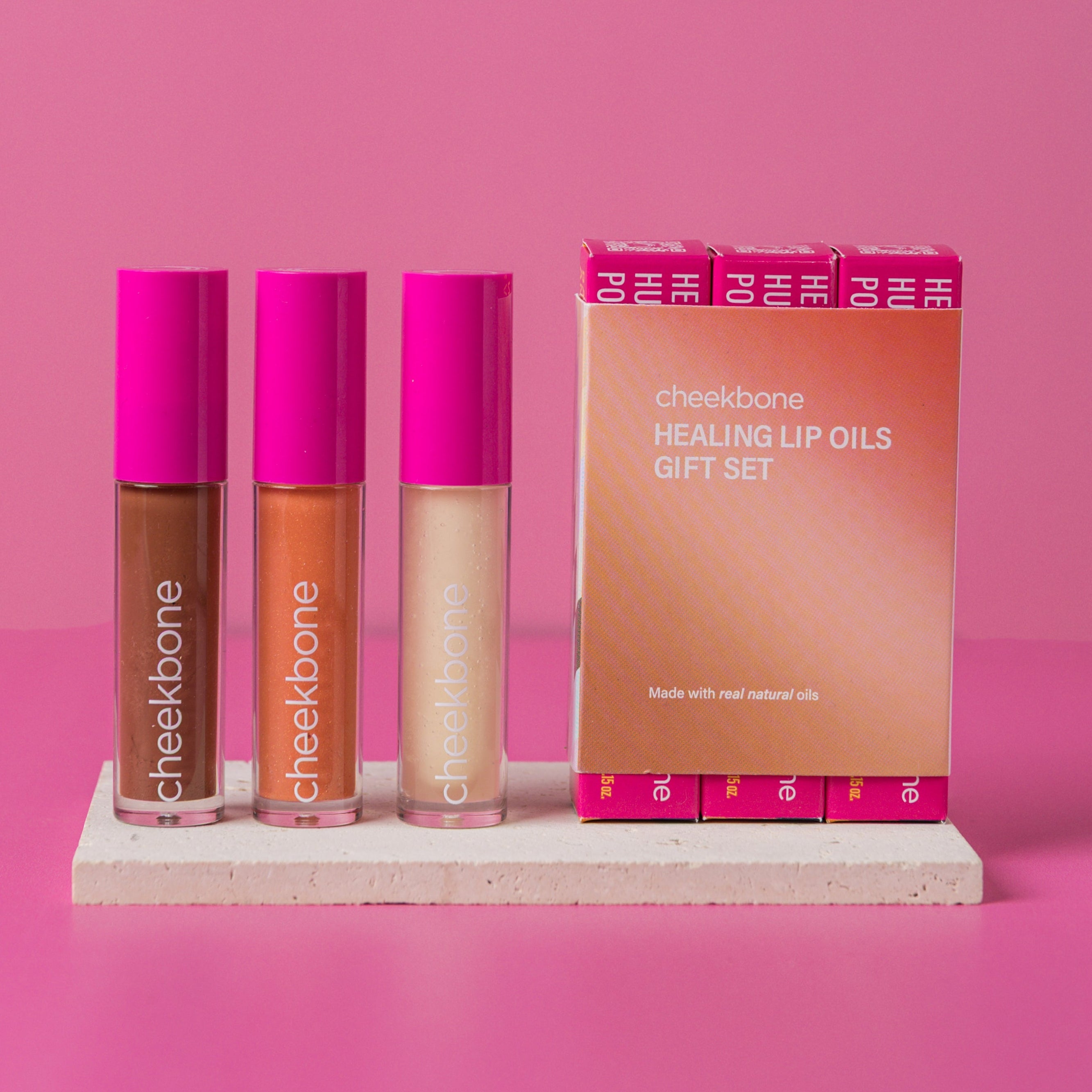 Limited Edition Healing Lip Oil Trio Gift Set