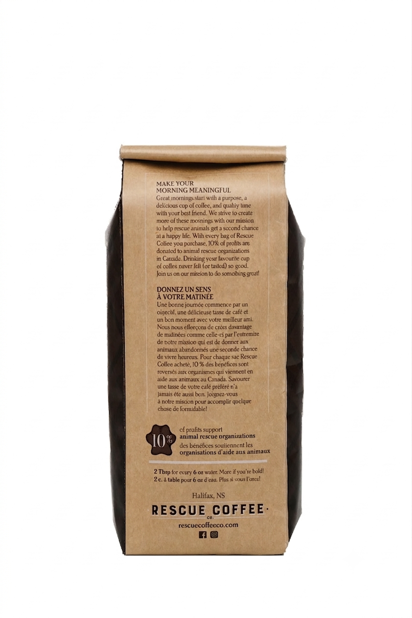 Wake & Wag | Light Roast | 1lb Bag | Organic Coffee