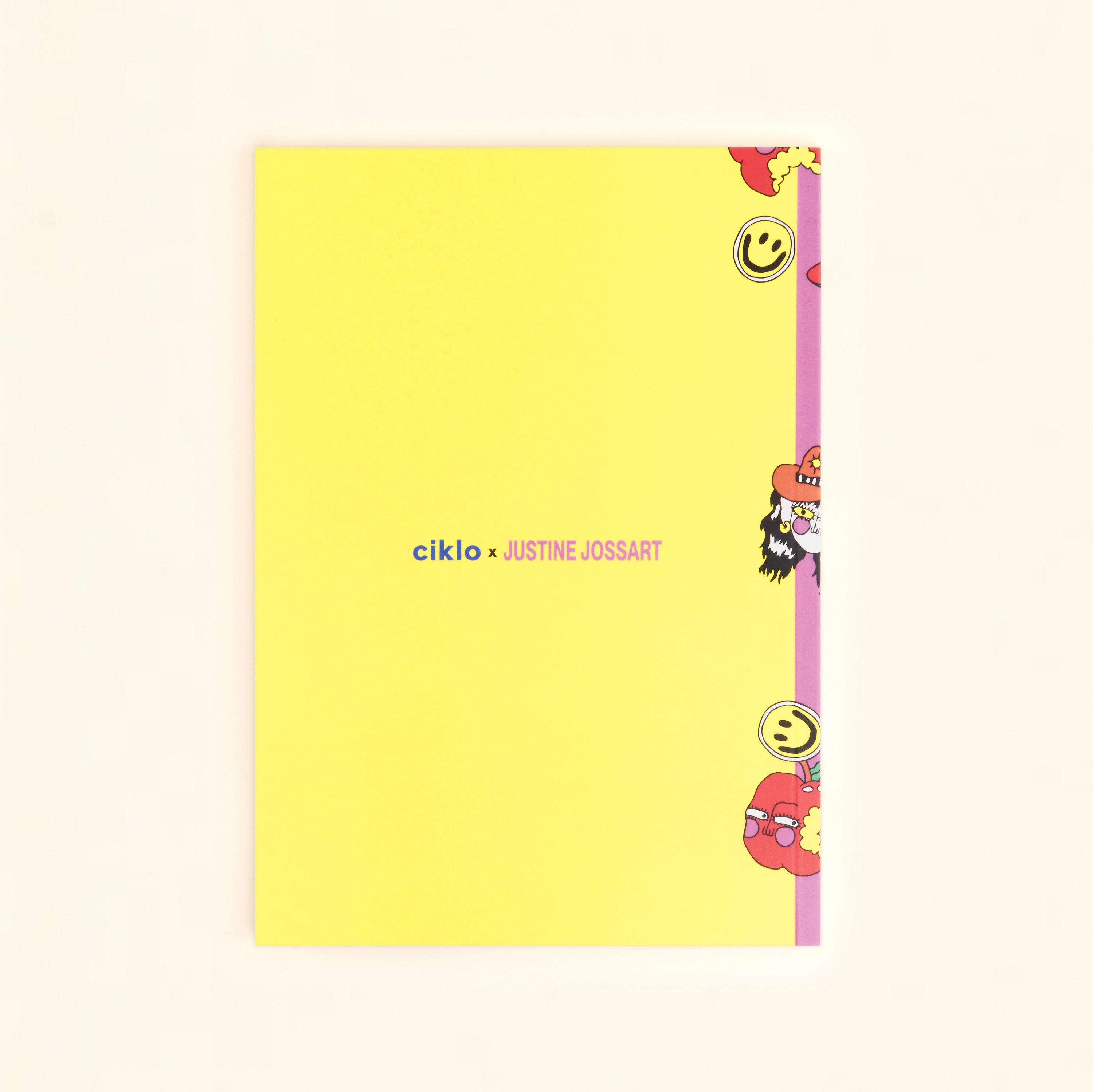 cahier de notes Justine Jossart x ciklo
