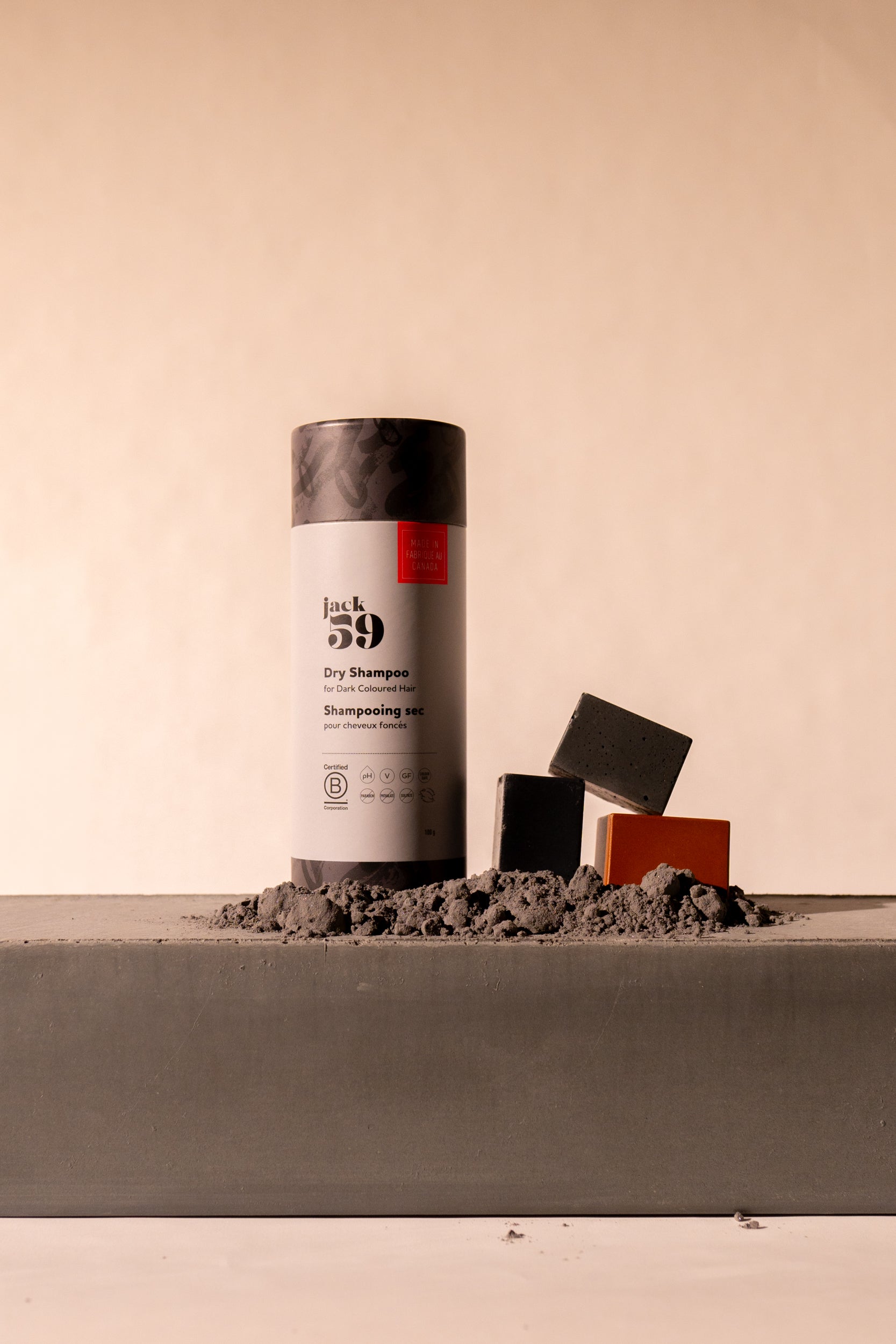 Dry Shampoo Dark Toned Hair