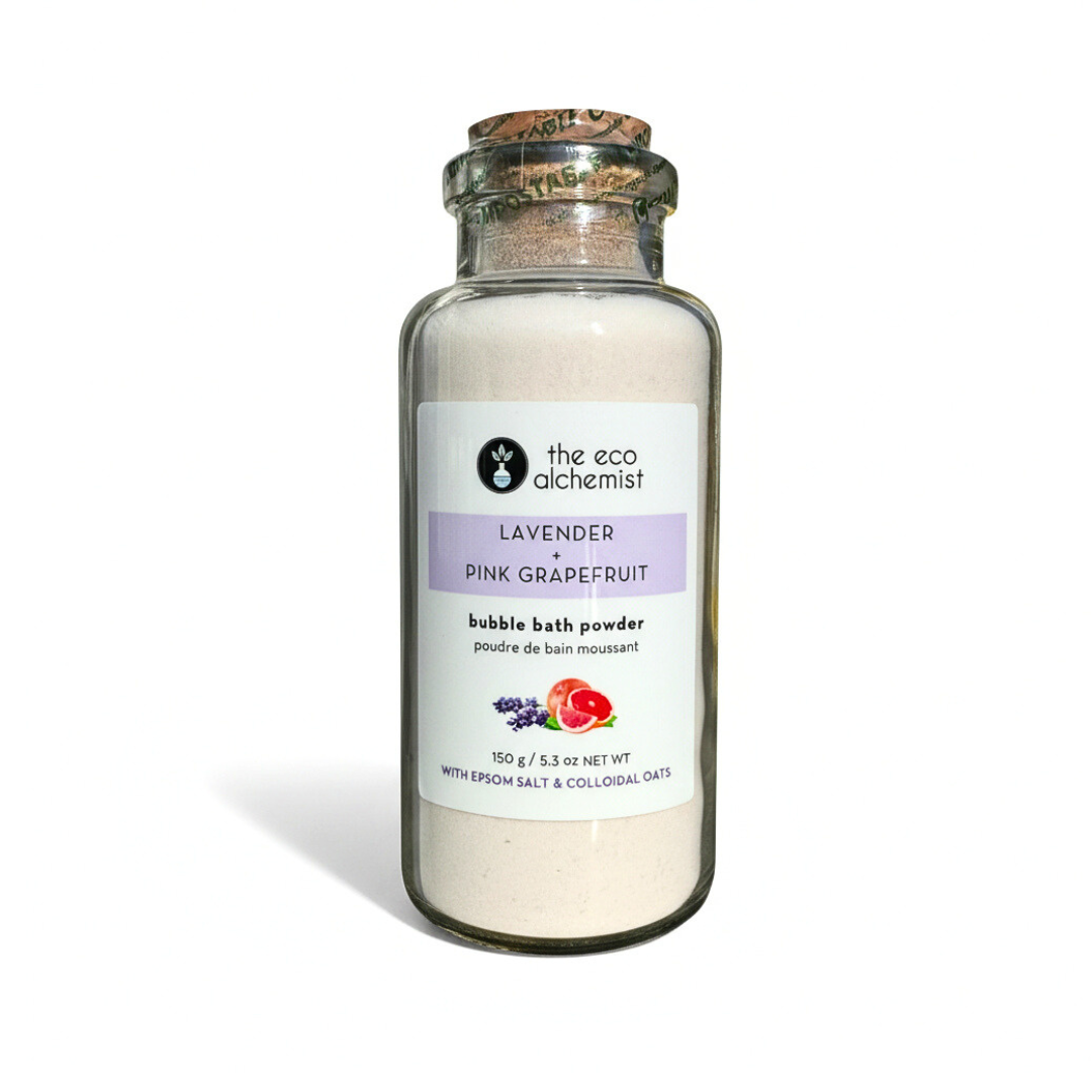 Lavender + Pink Grapefruit Bubble Bath Powder