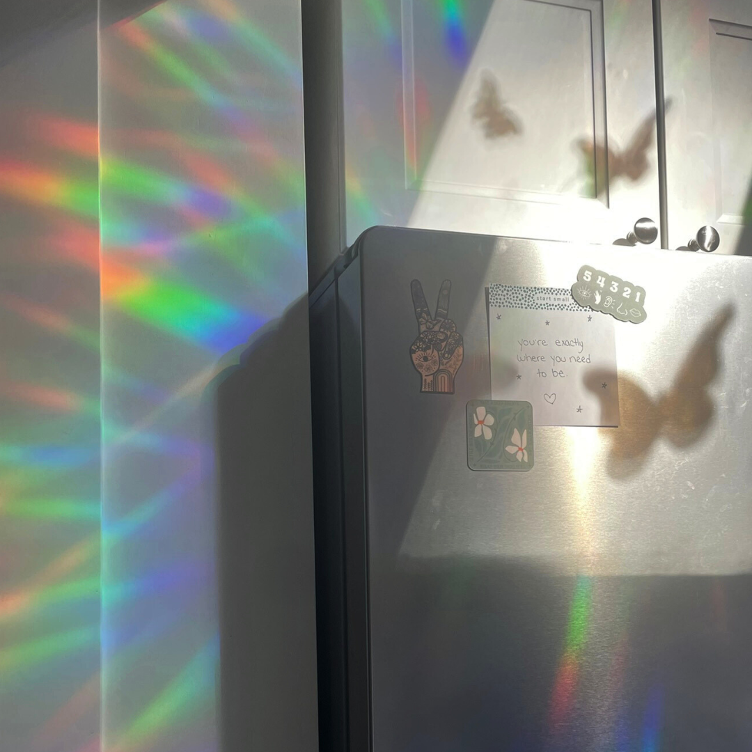 Butterfly Suncatcher Sticker