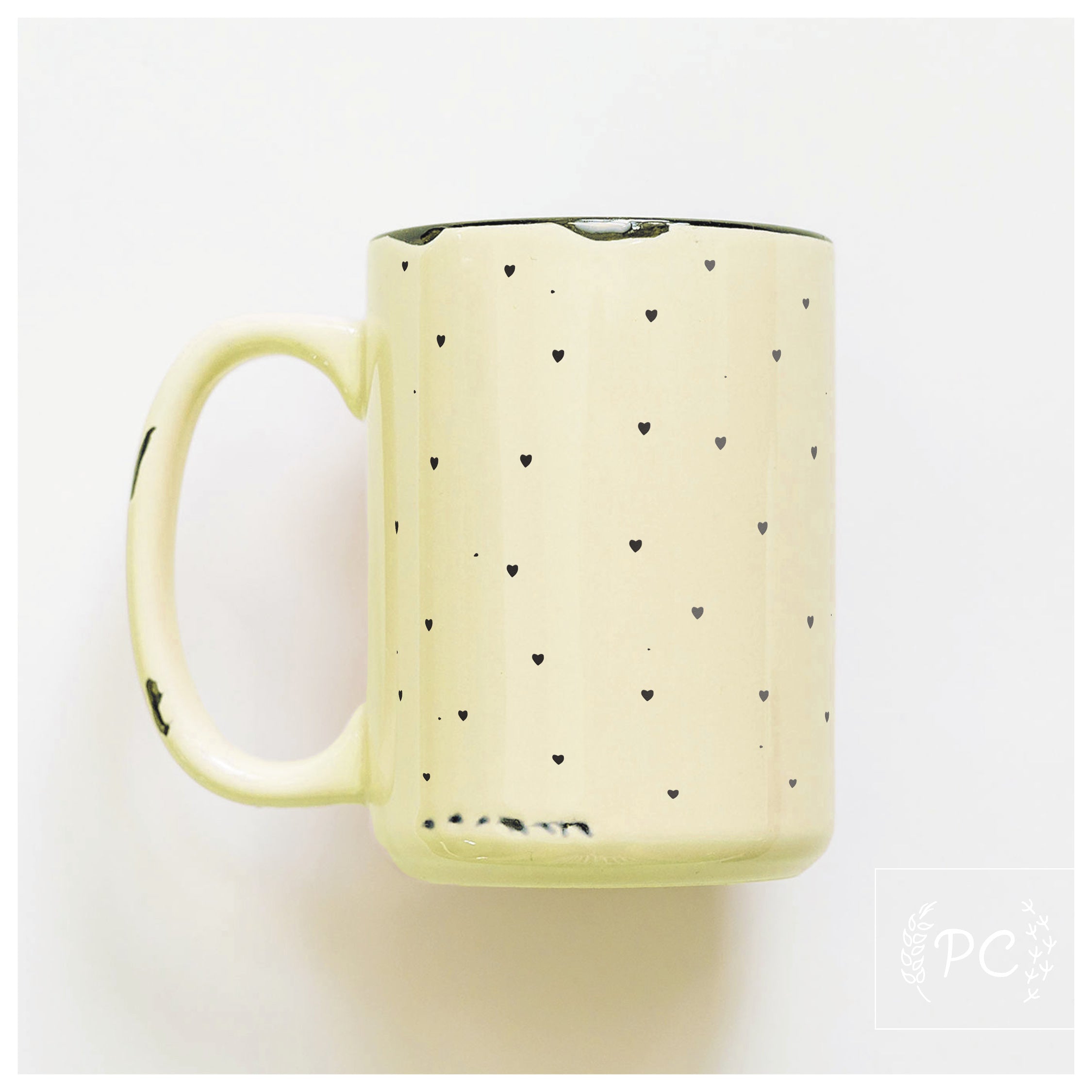 mini hearts | ceramic mug