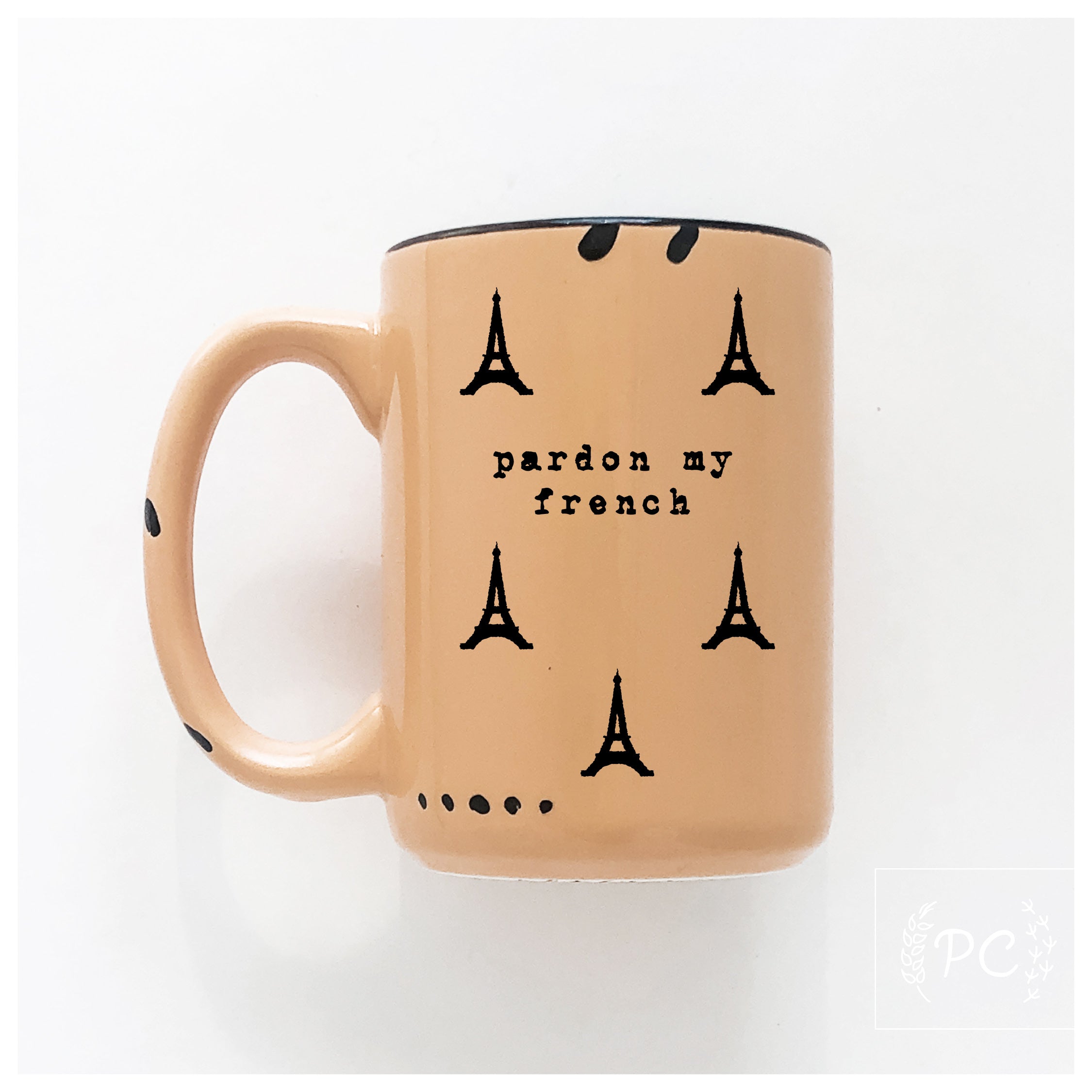 pardon my french | ceramic mug