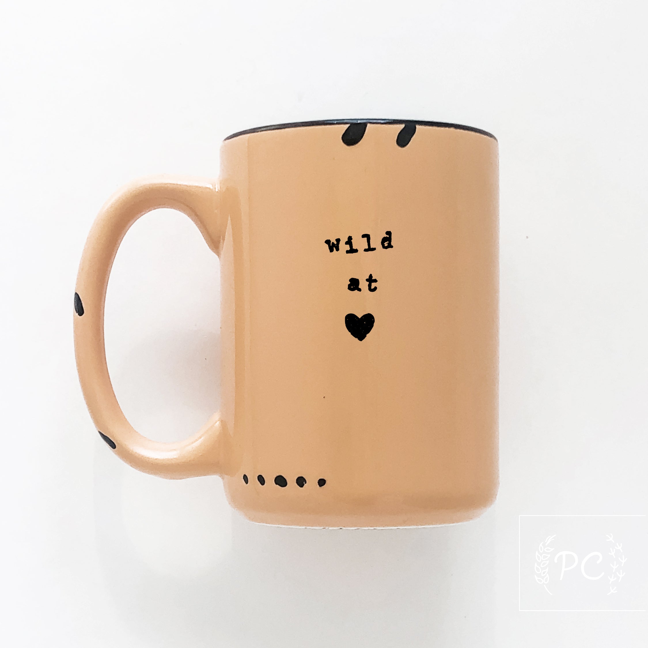 wild at heart | ceramic mug | heartfelt