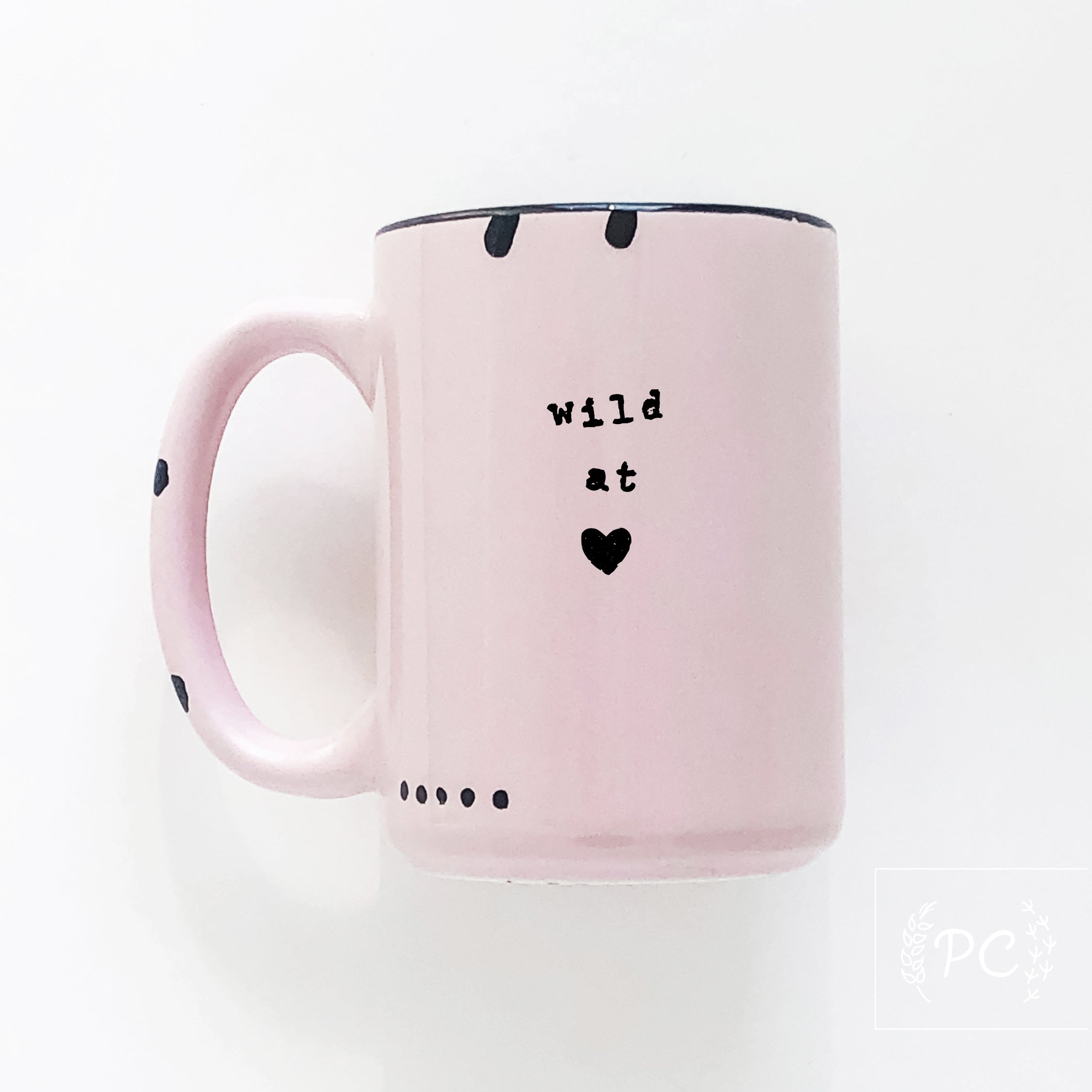 wild at heart | ceramic mug | heartfelt