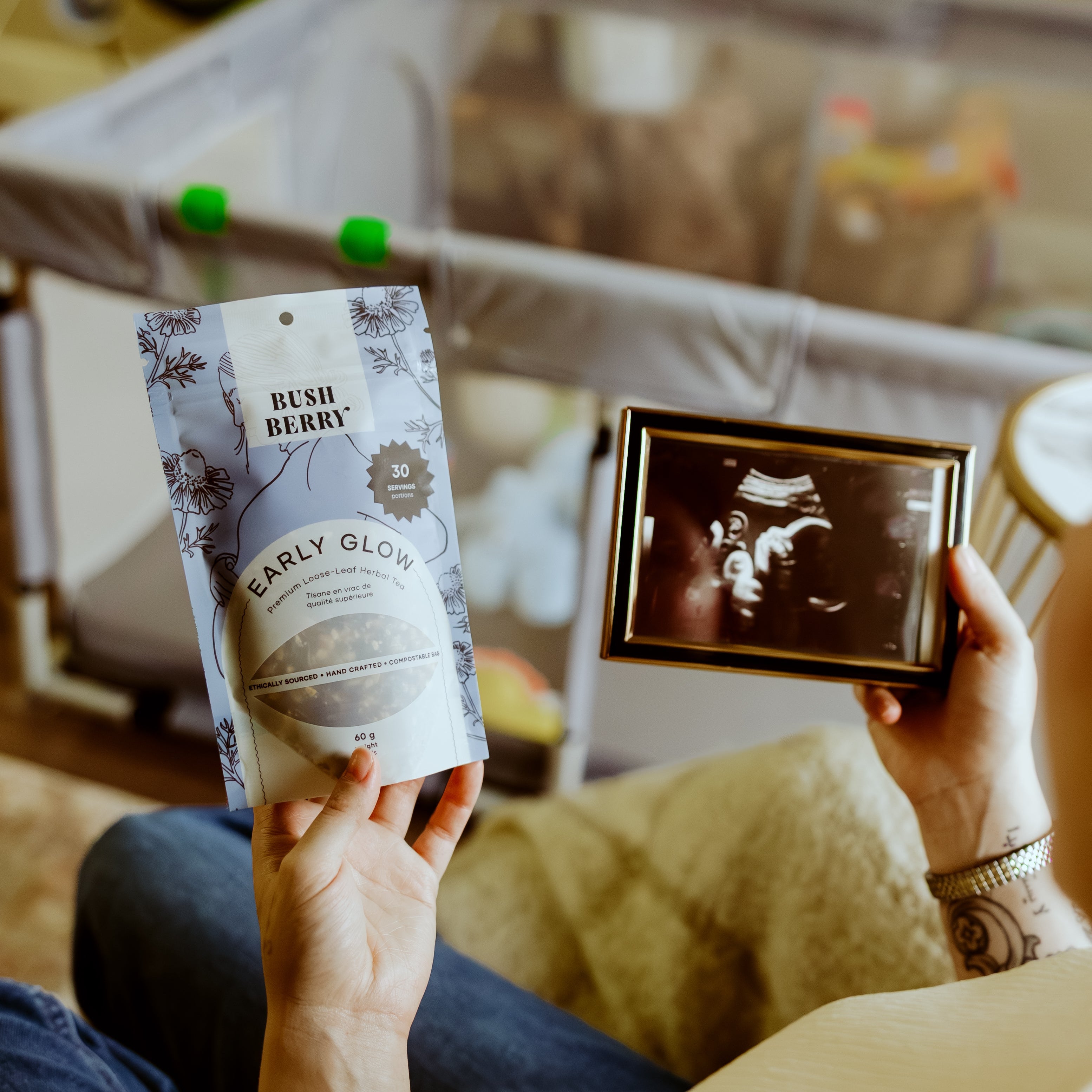 Organic Early Glow Tea | First Trimester Herbal Tea