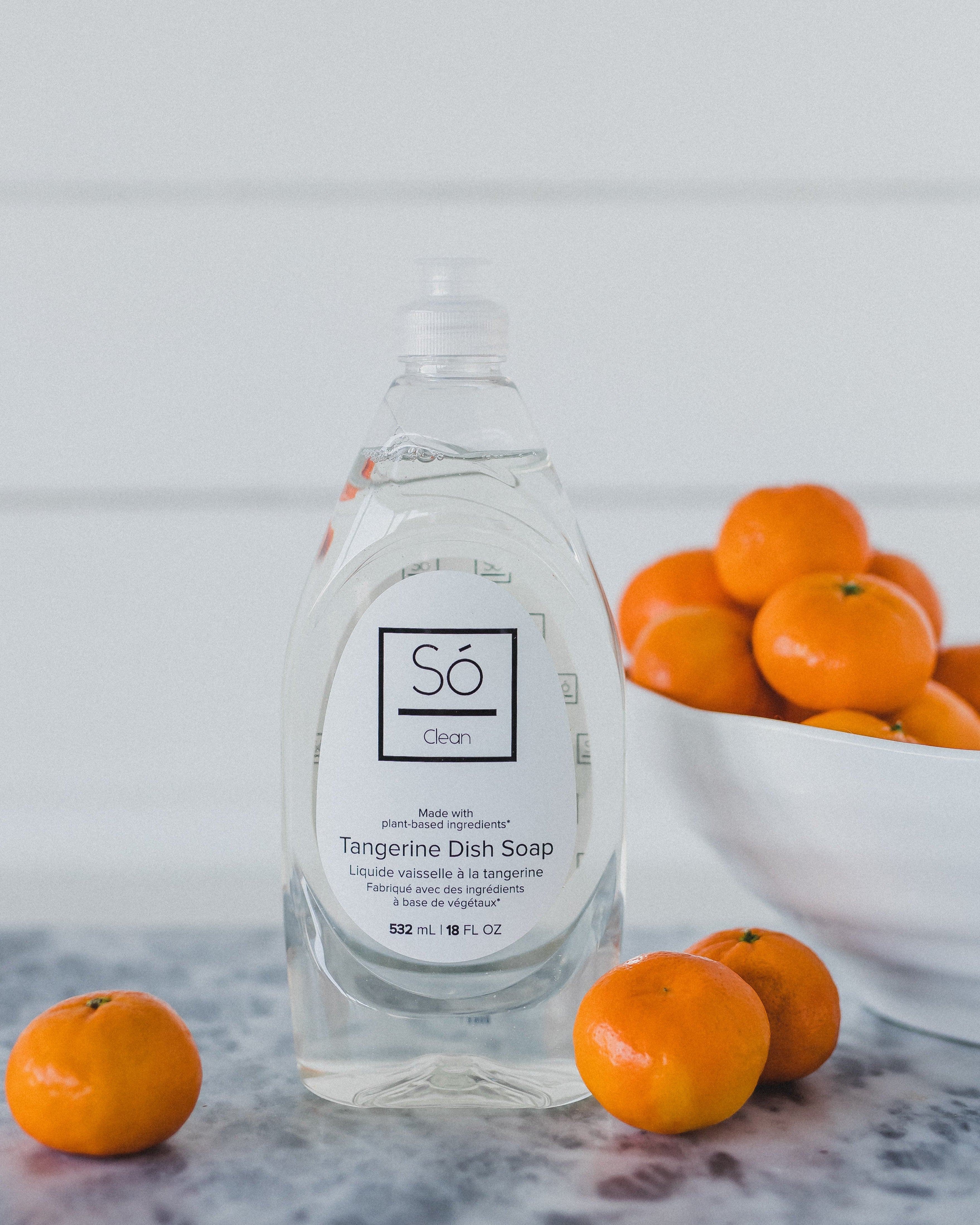 clean - tangerine dish sóap