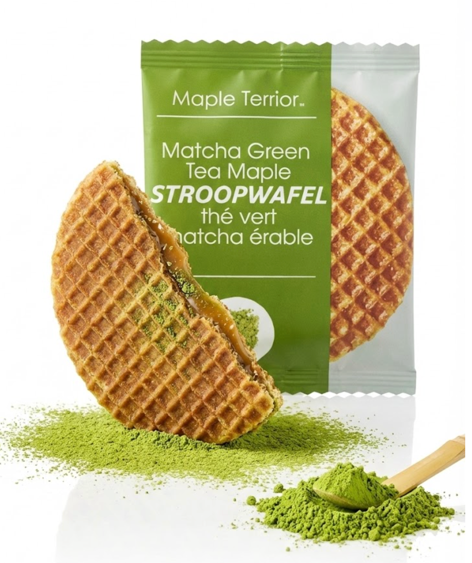 Maple Terroir Matcha Green Tea Maple Stroopwafels