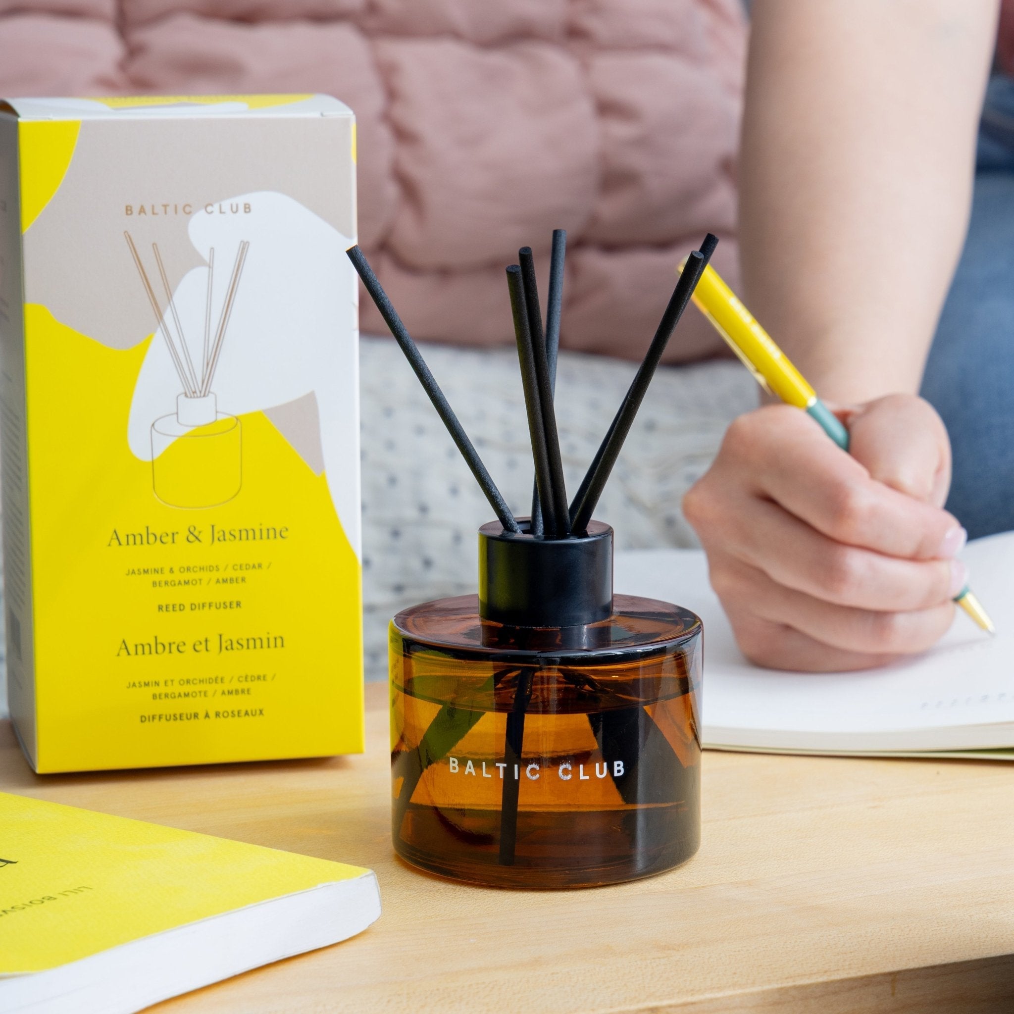 Amber & Jasmine Reed diffuser