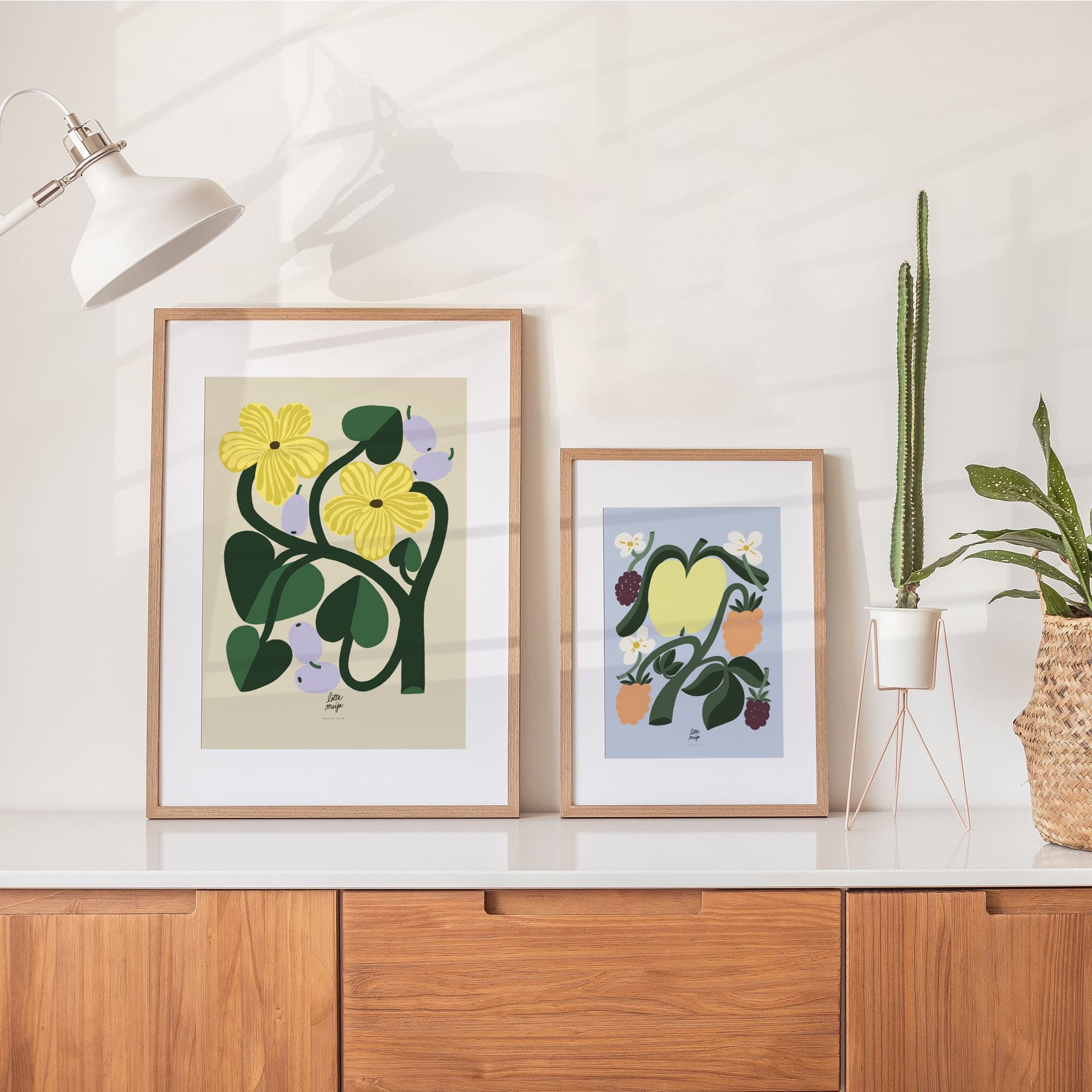 Apple Art print